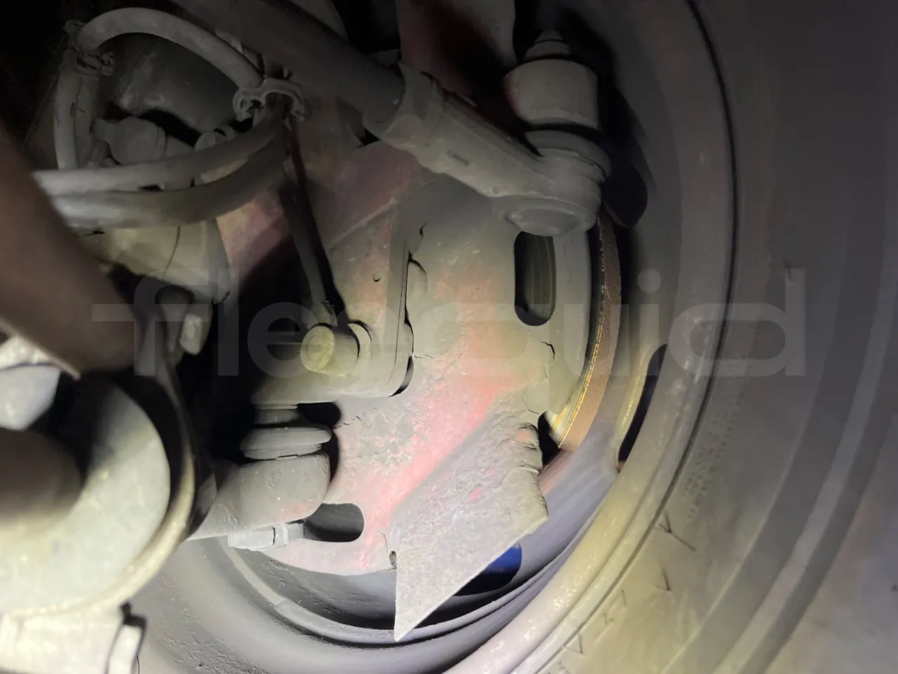 Iveco Daily A50C - EUR3 - 107kW - 6.948m - front discs left