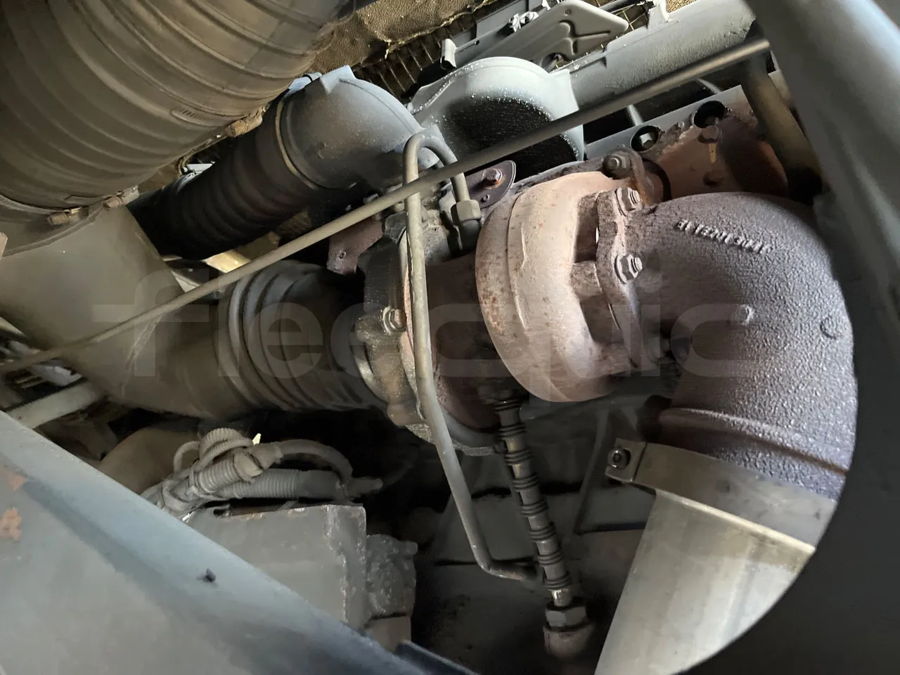 Neoplan N2216 N2216/3 - EUR4 - 324kW - 13.800m - engine plate photo