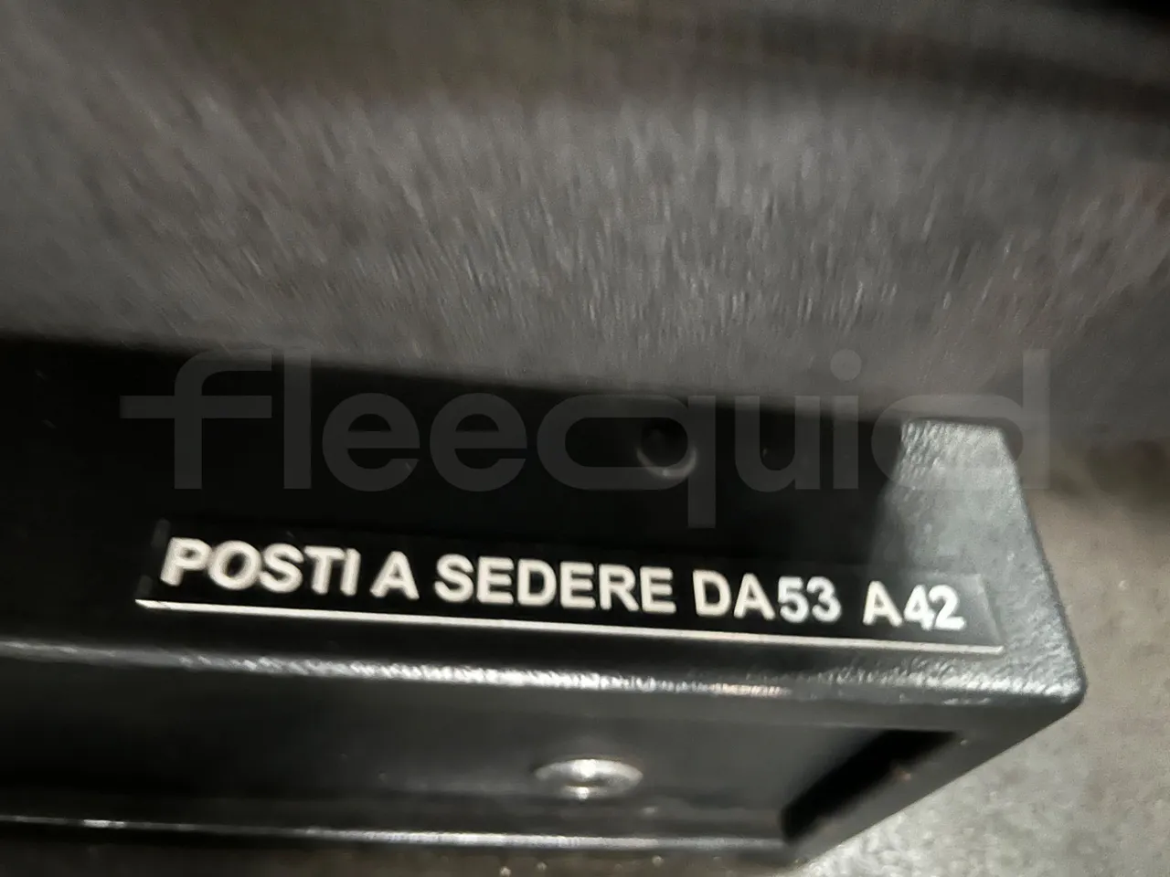 Irizar i6 12.35 - EUR6 - 305kW - 12.200m - seat plate photo
