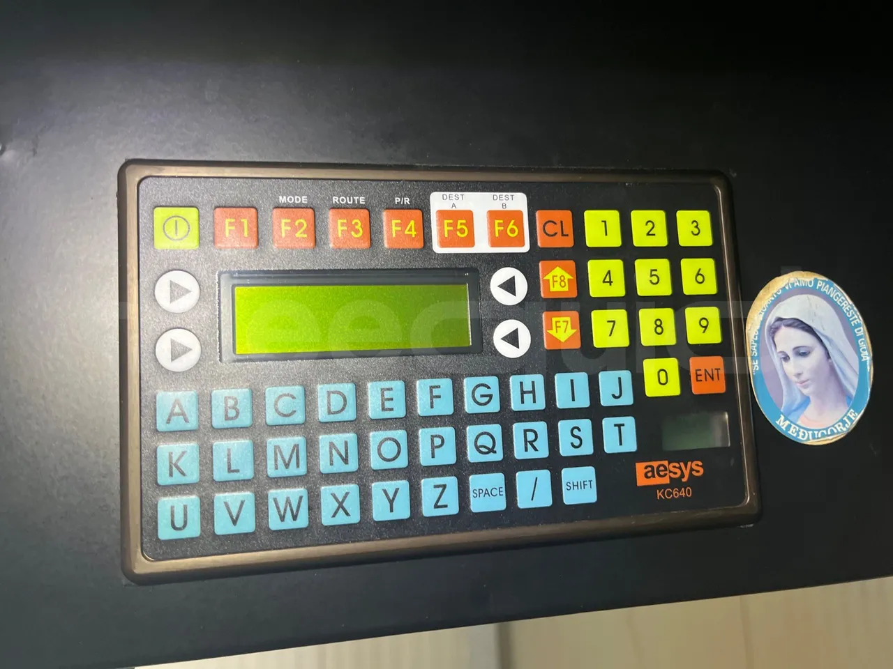 Setra S431 DT - Euro4 - 370kW - 13.890mt - command unit indicators