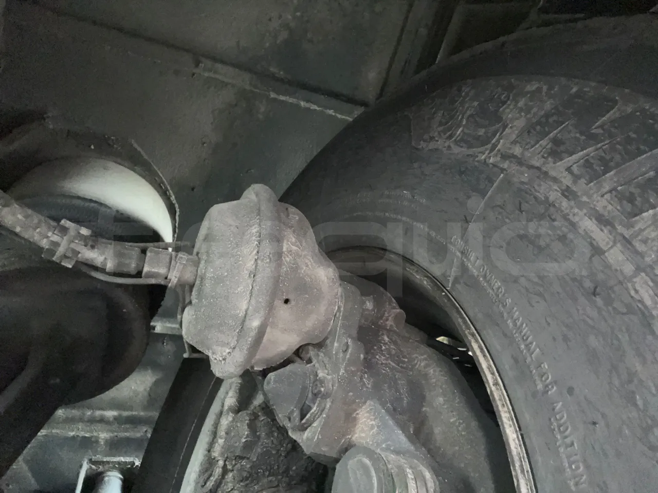 Setra S431 DT - Euro4 - 370kW - 13.890mt - axel 3 caliper brakes right