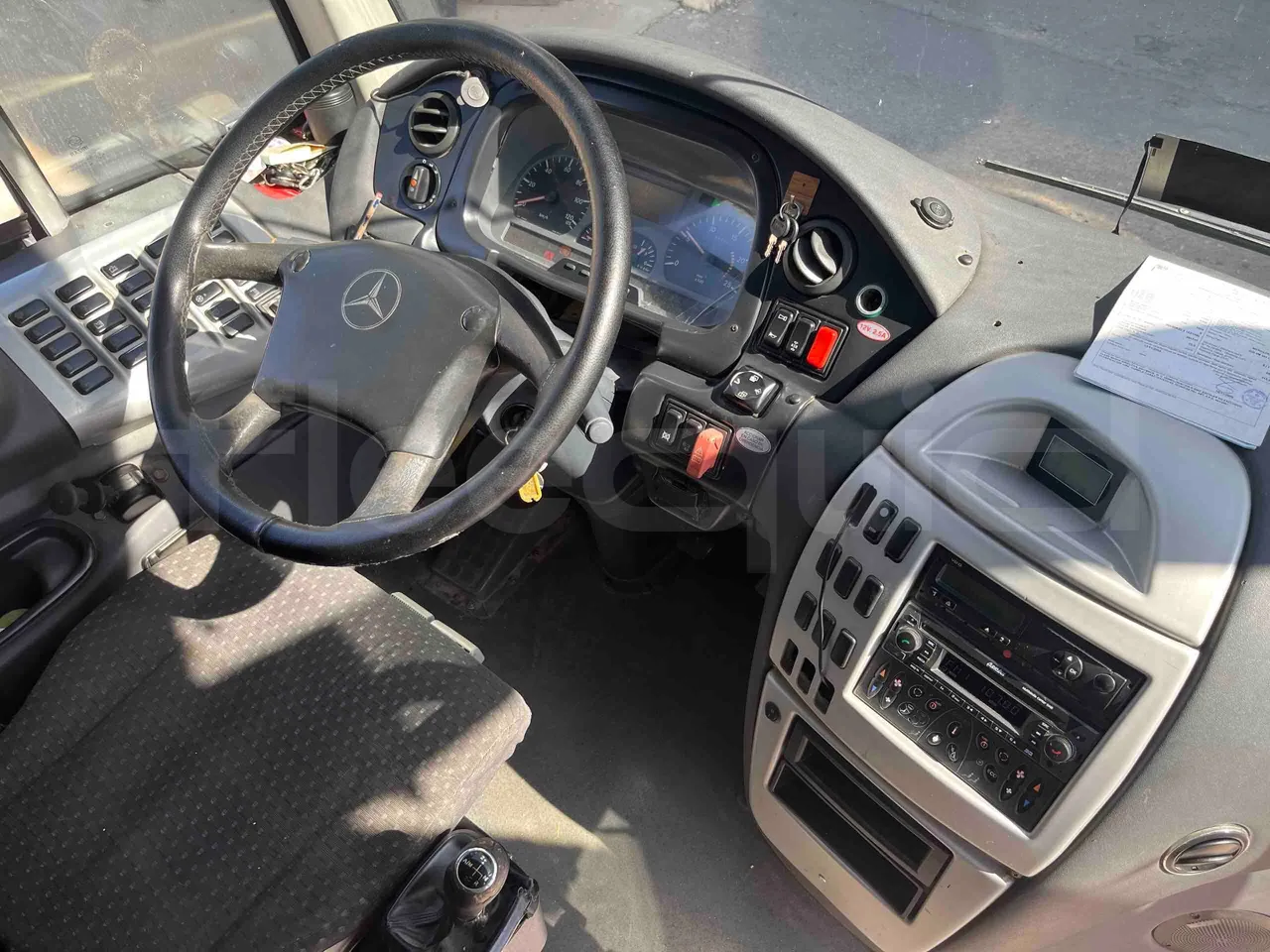 Irizar Mercedes Benz - buttons panels on