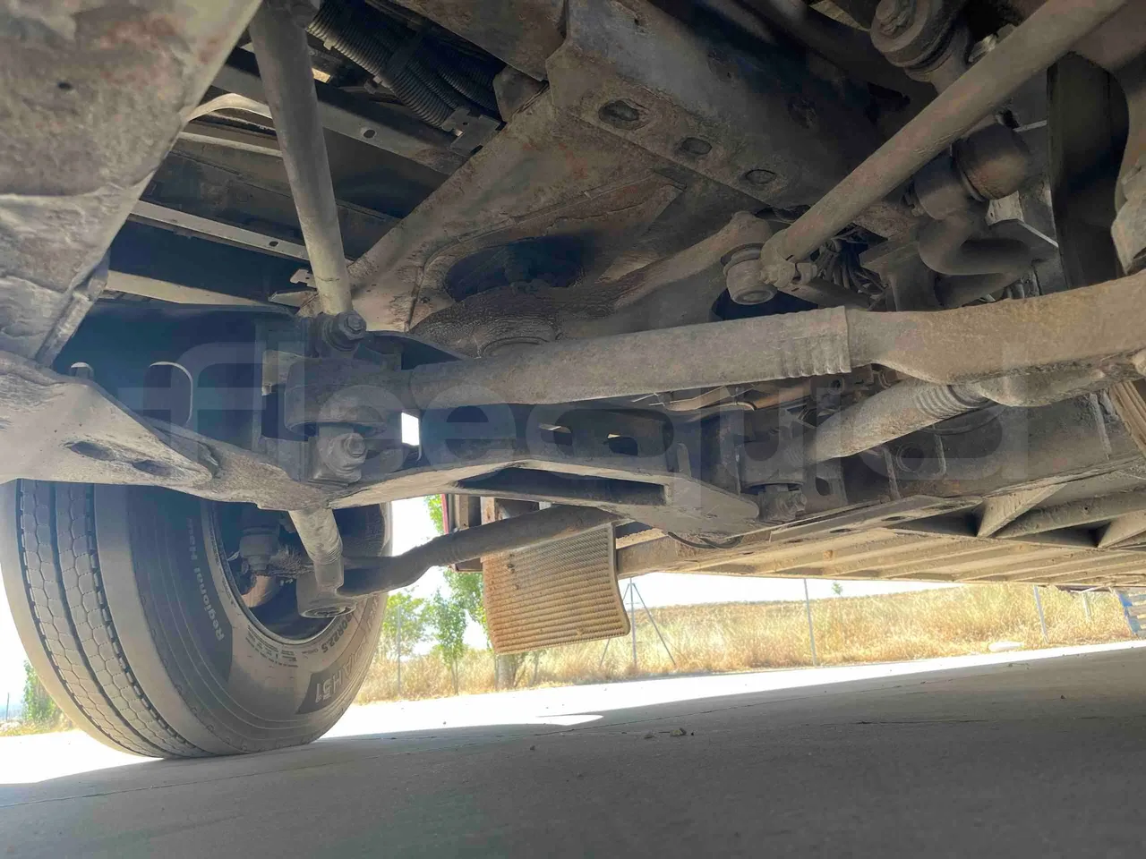 Irizar Mercedes Benz - front axle central