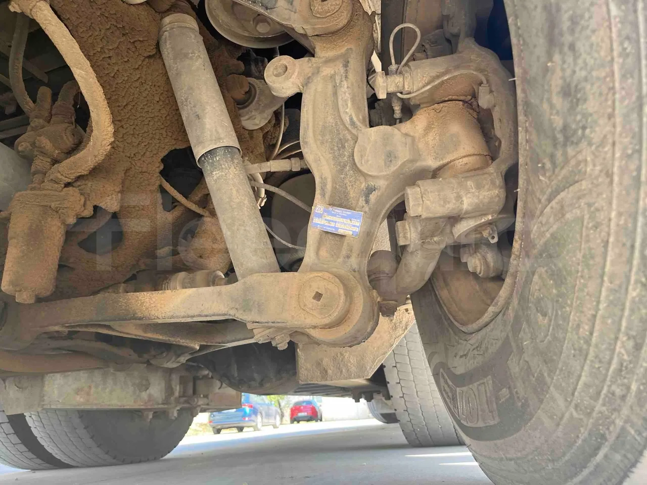 Irizar Mercedes Benz - axle 3 right side
