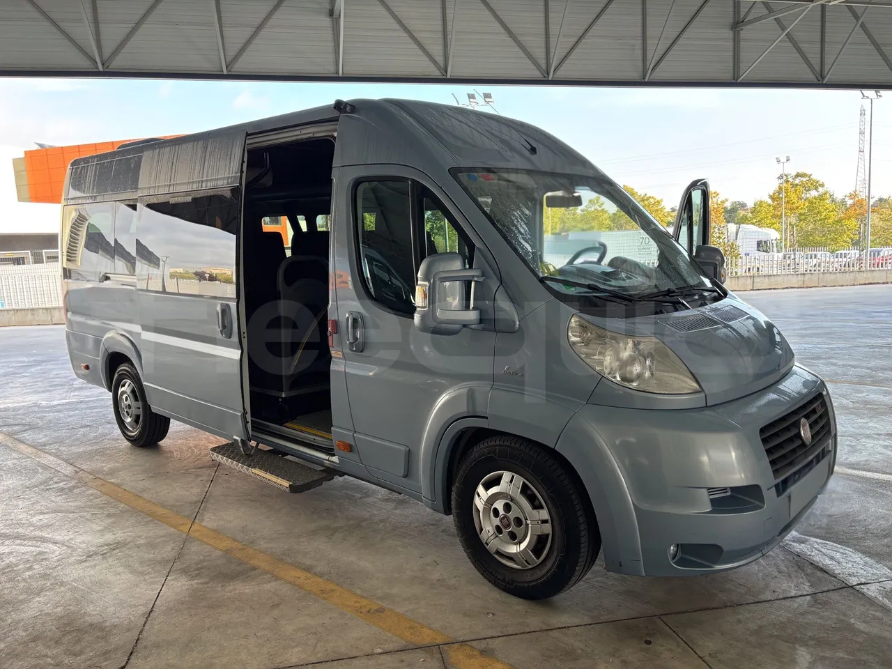 Fiat Ducato - 3/4 Front Right Side Doors Open