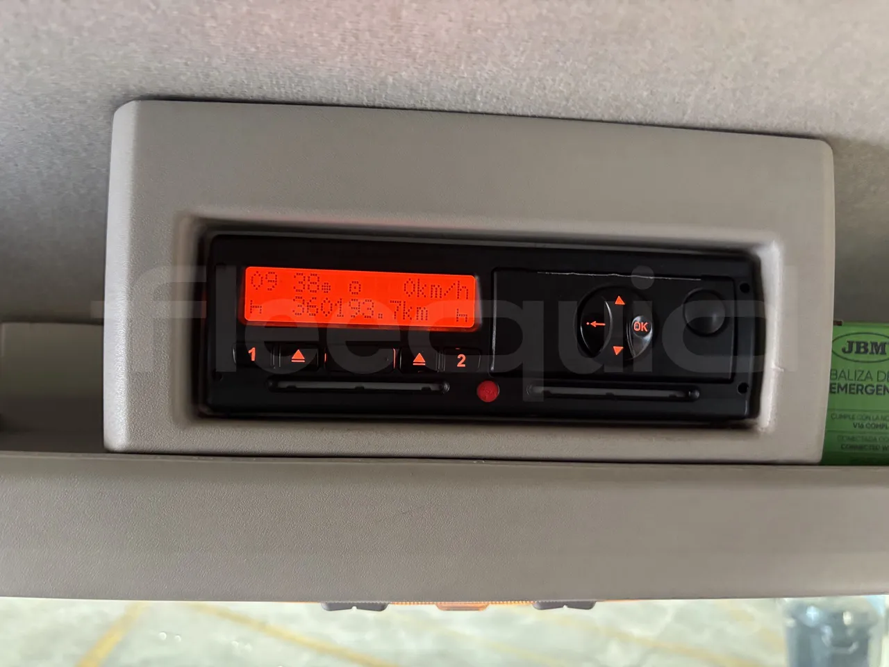 Fiat Ducato - Tachograph