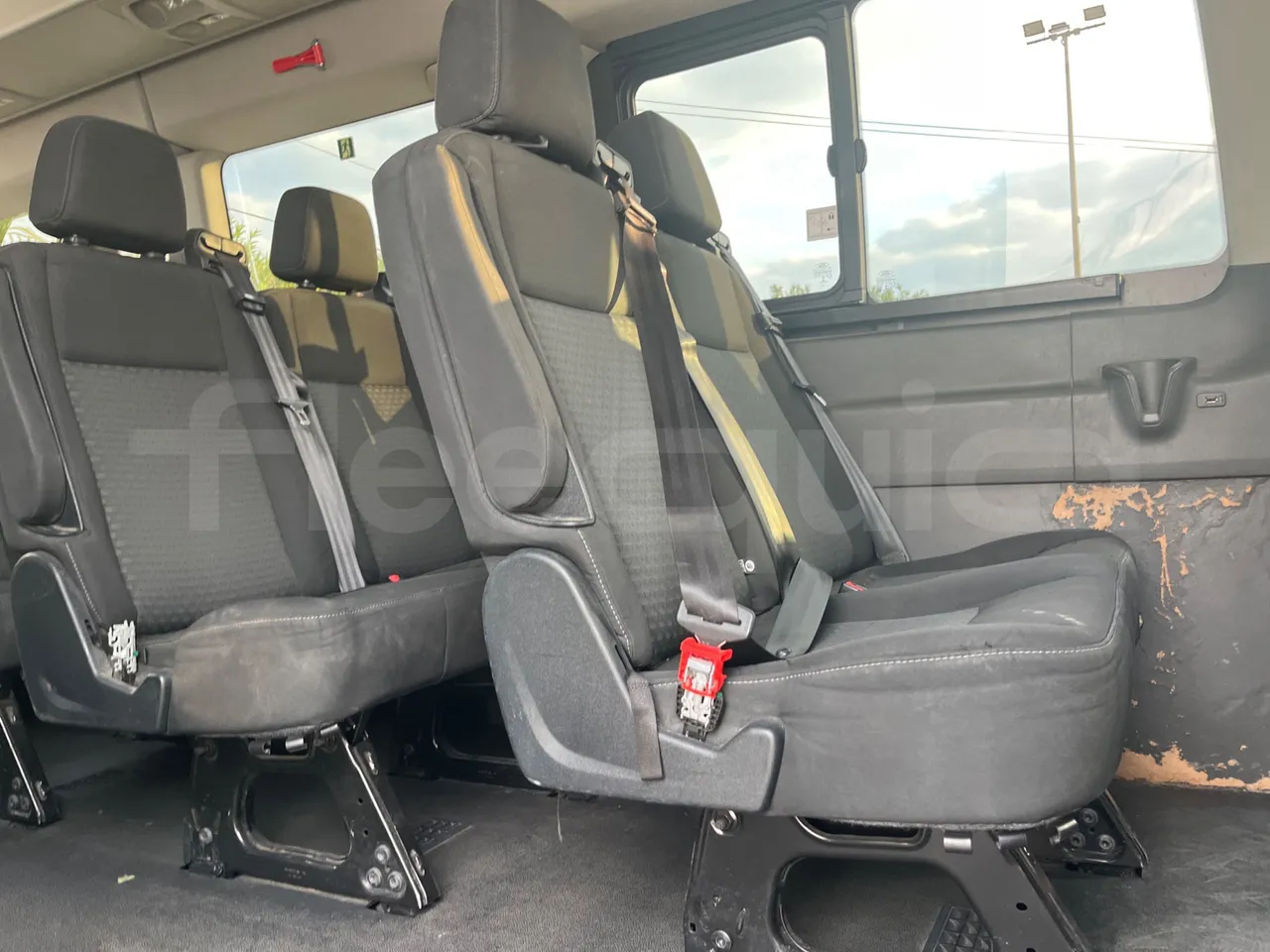 Ford Transit FBD - Euro 6 - 125 kW - 6.704 mt - central seat safety belt