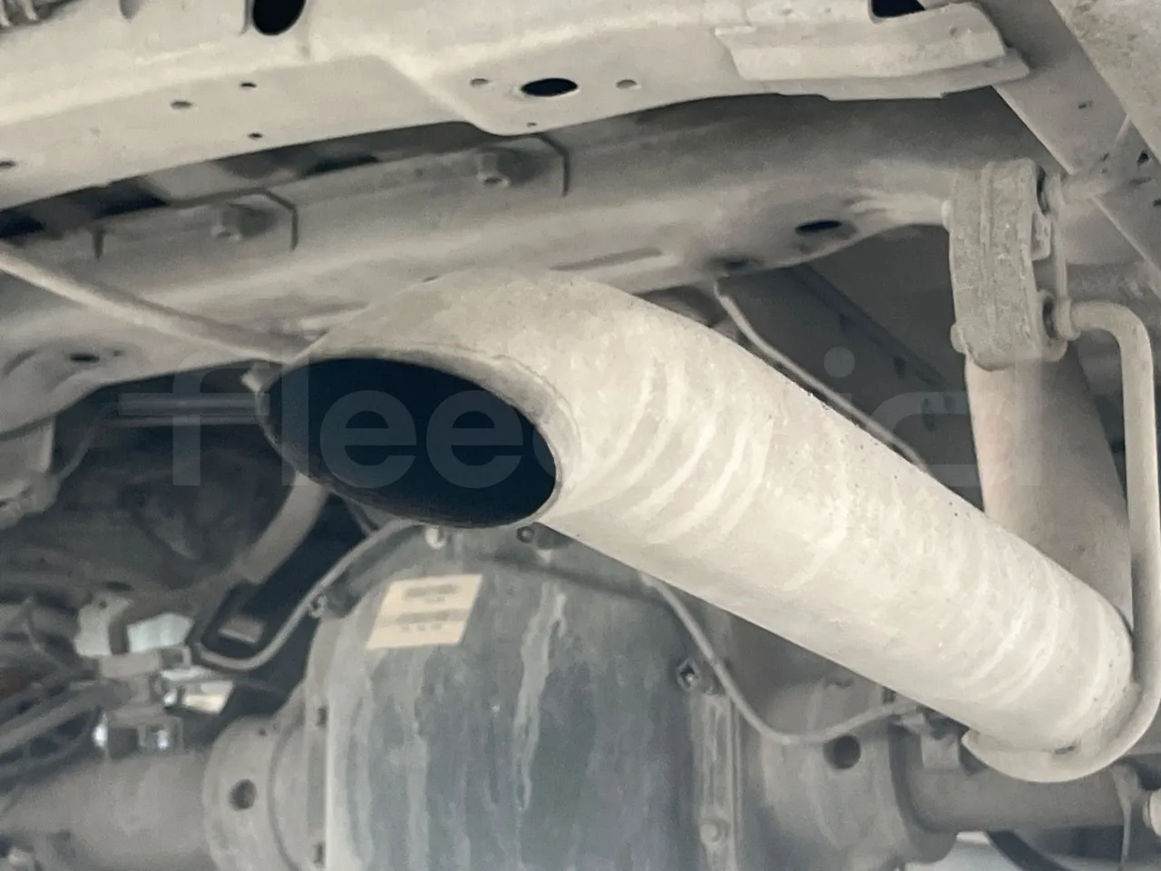 Ford Transit FBD - Euro 6 - 125 kW - 6.704 mt - exhaust photo