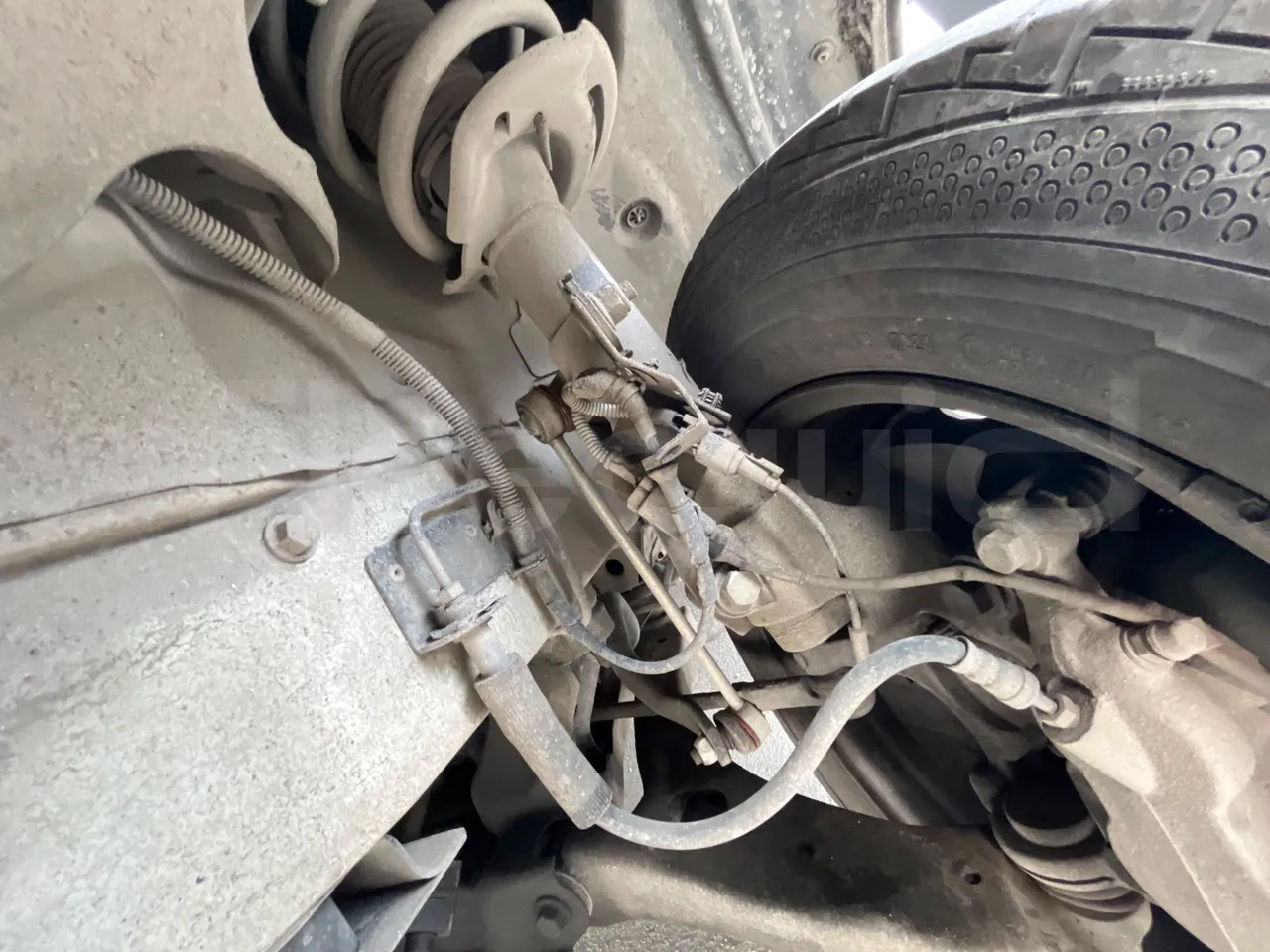 Ford Transit FBD - Euro 6 - 125 kW - 6.704 mt - front air springs right