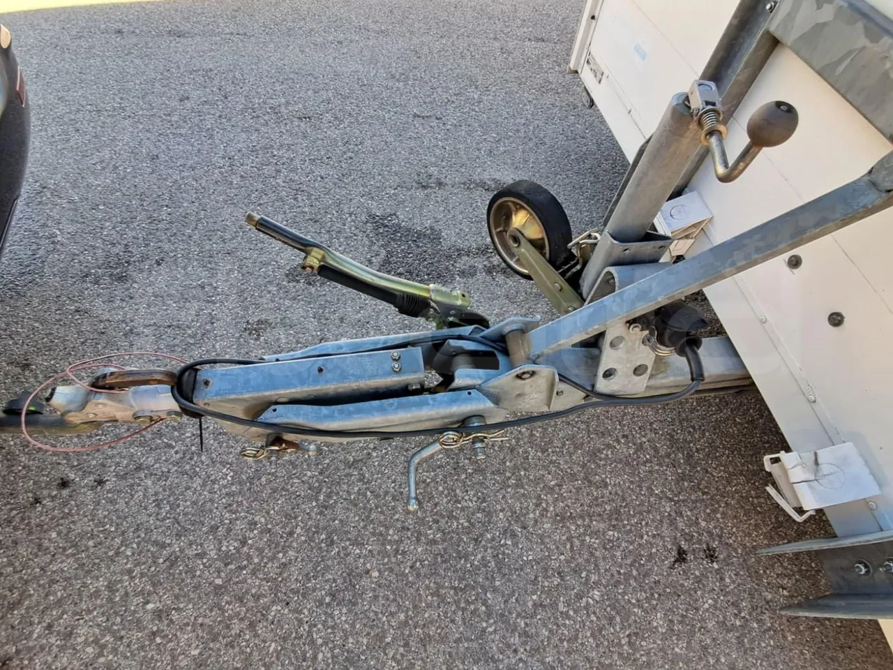 Harbeck Franz 0200TA Rimorchio - 7.500m - internal frame rust check