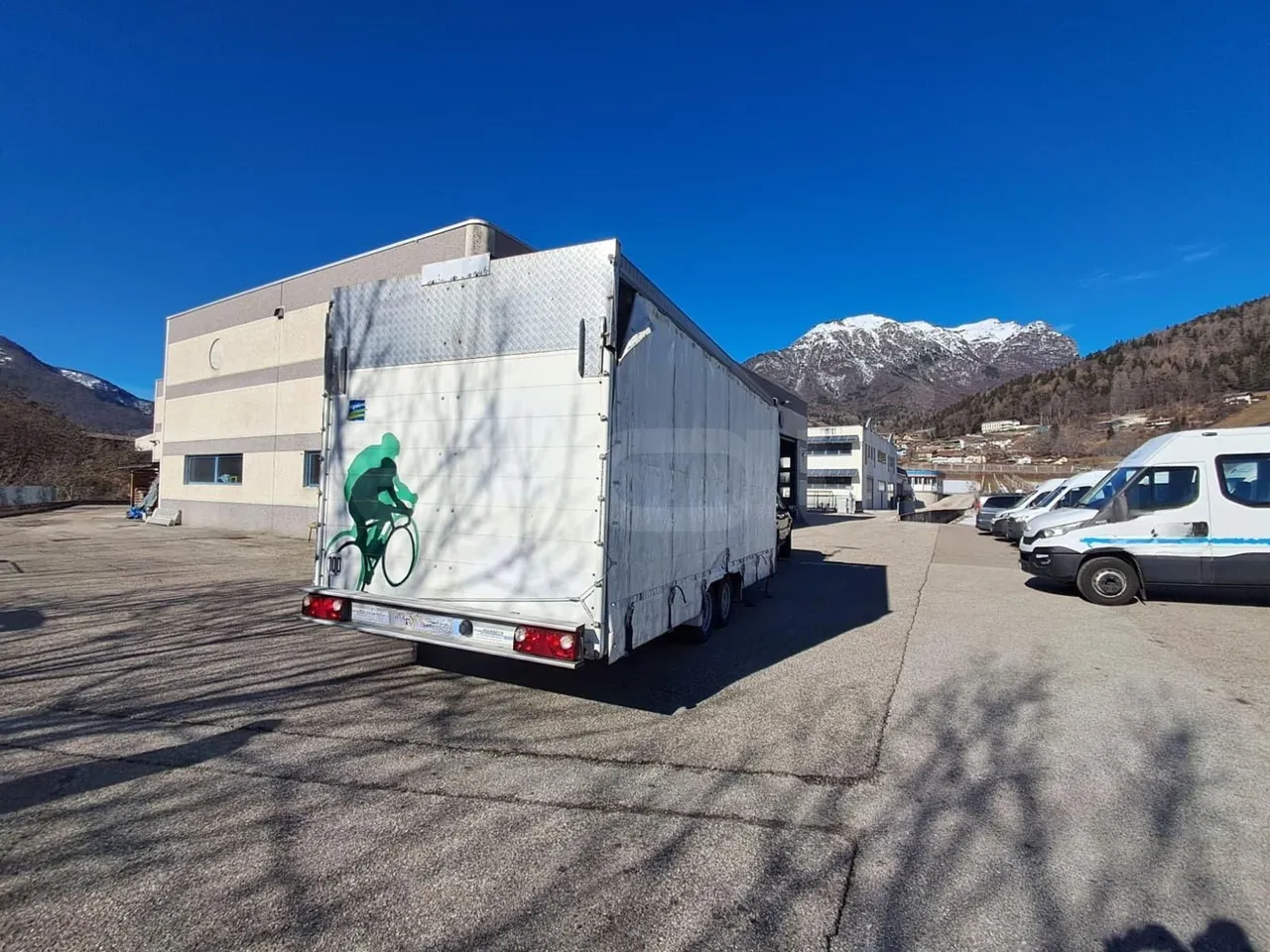 Harbeck Franz 0200TA Rimorchio - 7.500m - platform open photo