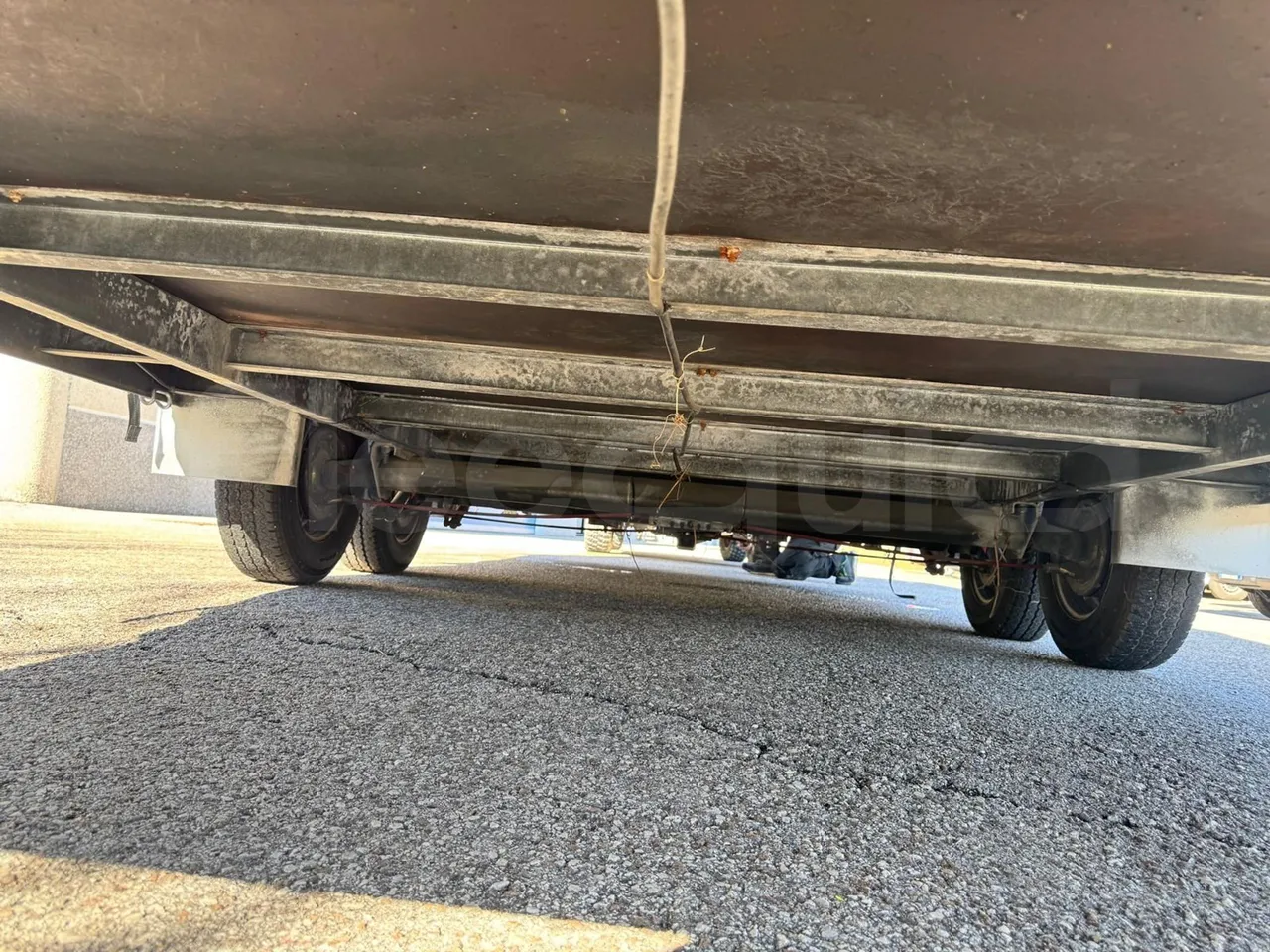 Harbeck Franz 0200TA Rimorchio - 7.500m - front axle right side