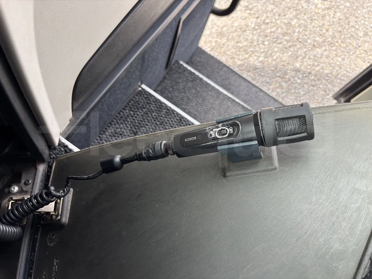 Setra S516 - Hostess Microphone