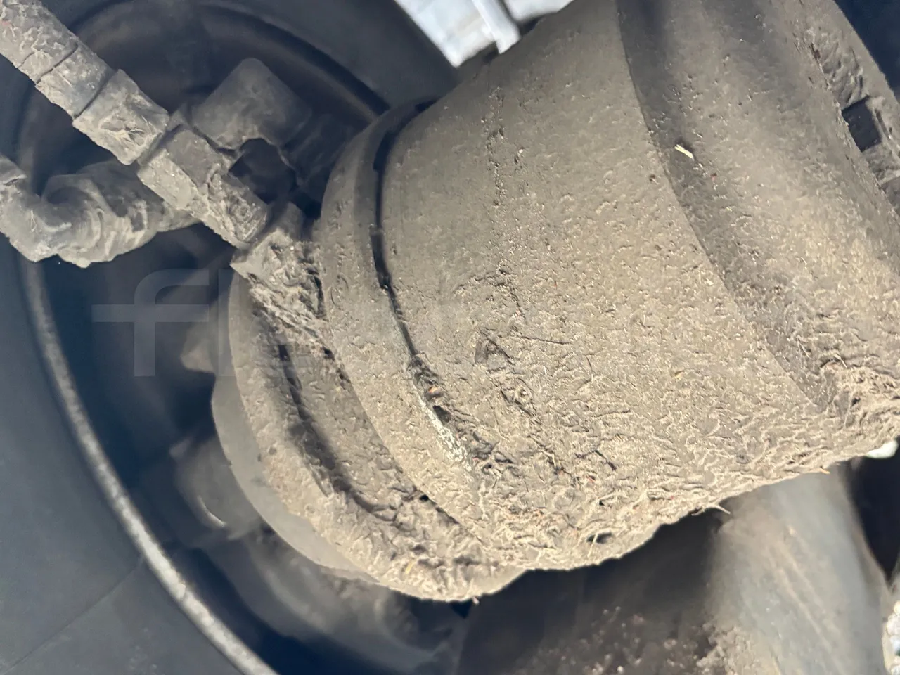 Setra S516 - Second Axle Caliper Brakes Left Side