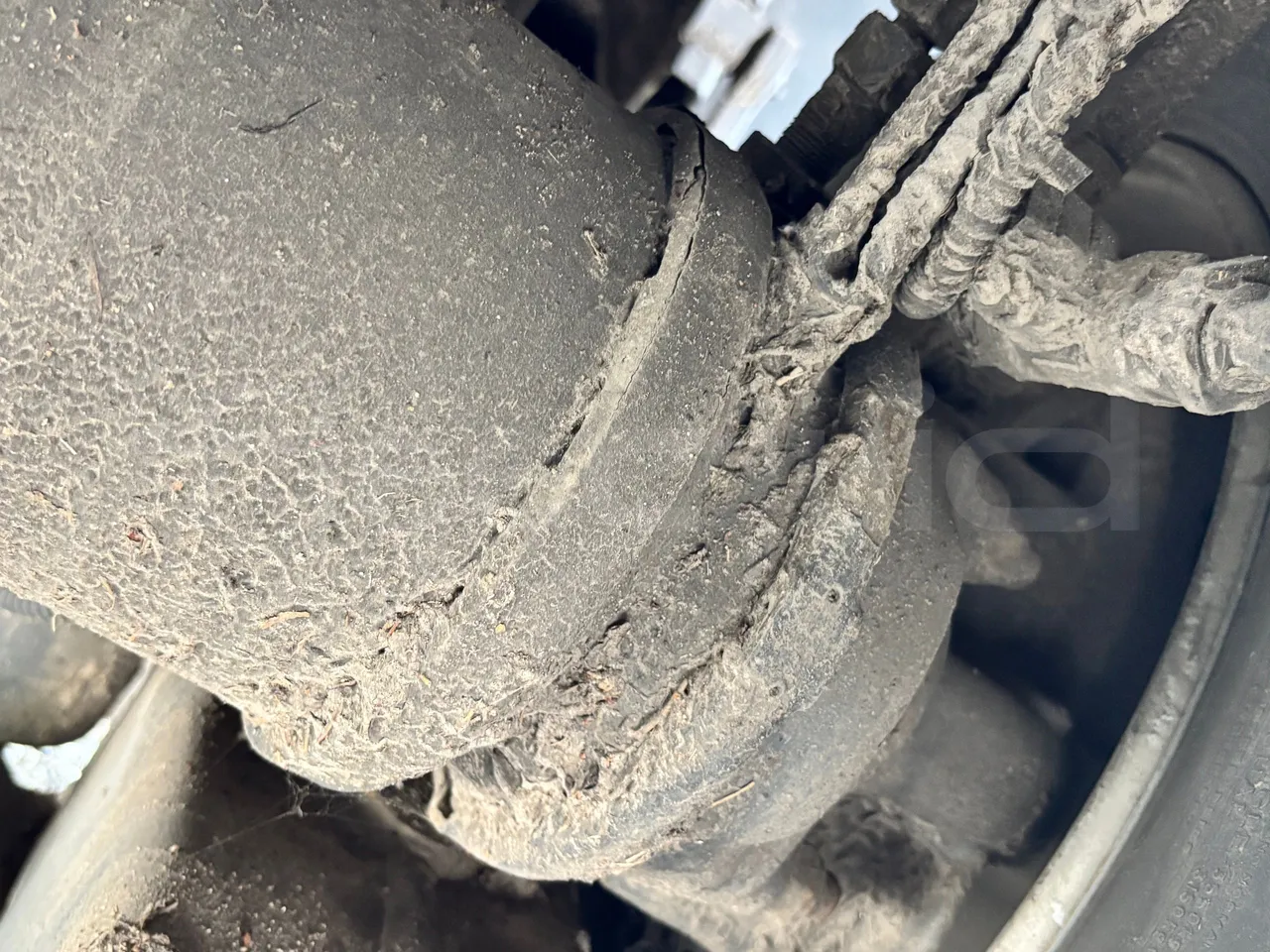 Setra S516 - Second Axle Caliper Brakes Right Side
