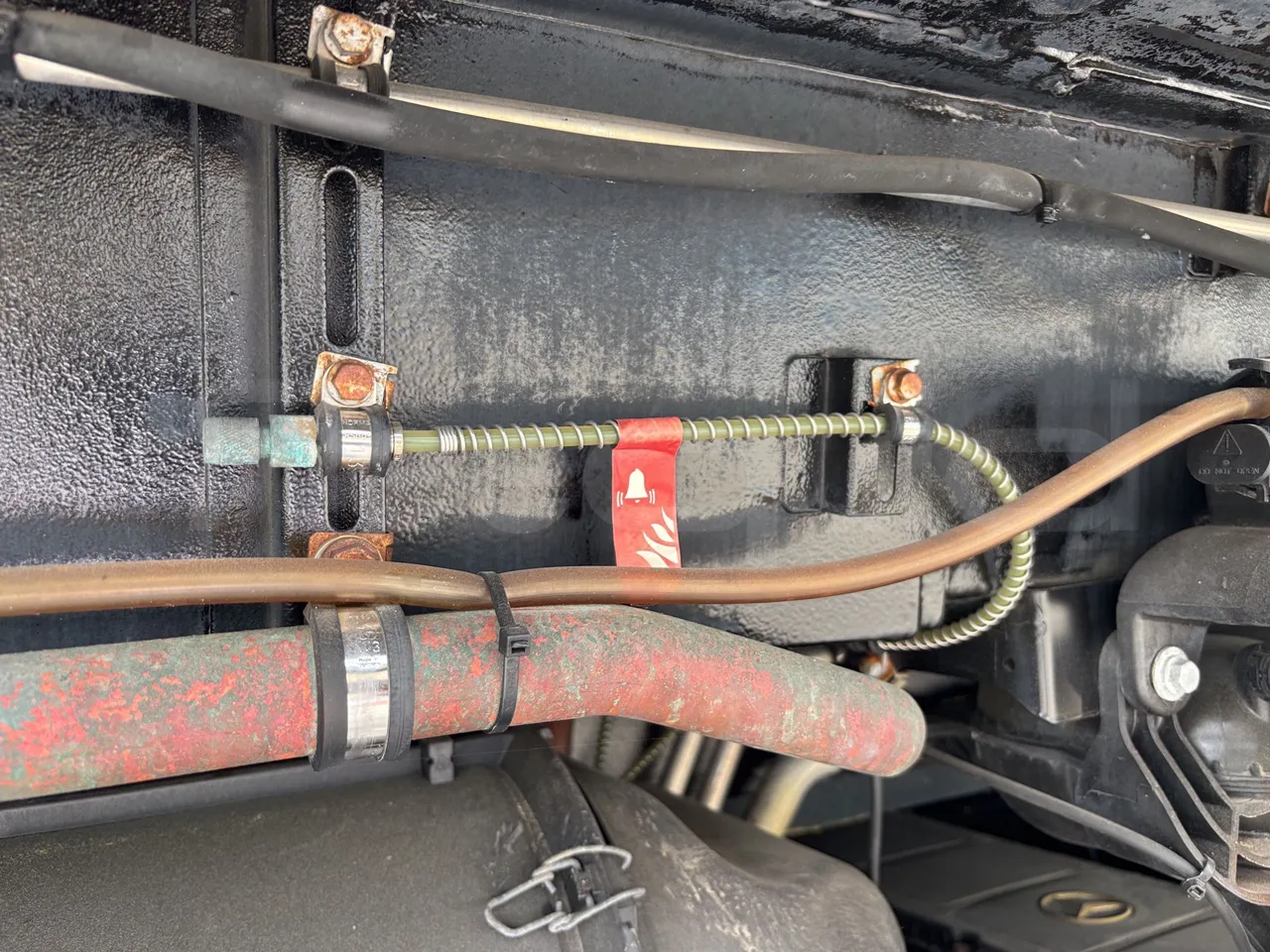 Setra S516 - Fire Suppression Nozzles