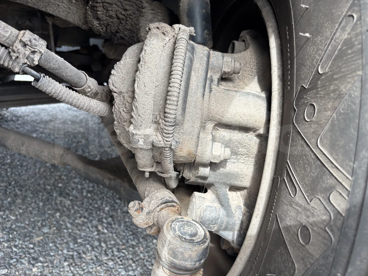Setra S516 - First Axle Brake Calipers Left Side
