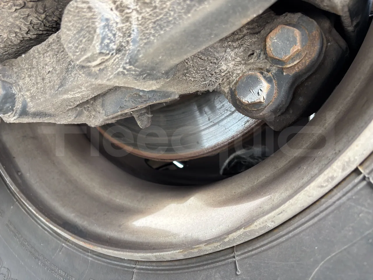 Setra S516 - First Axle Discs Left Side