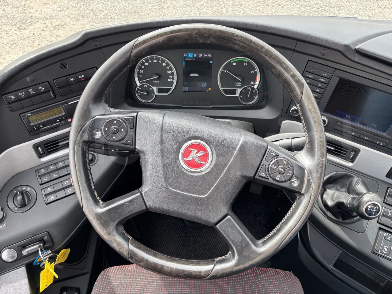 Setra S516 - Steering Wheel