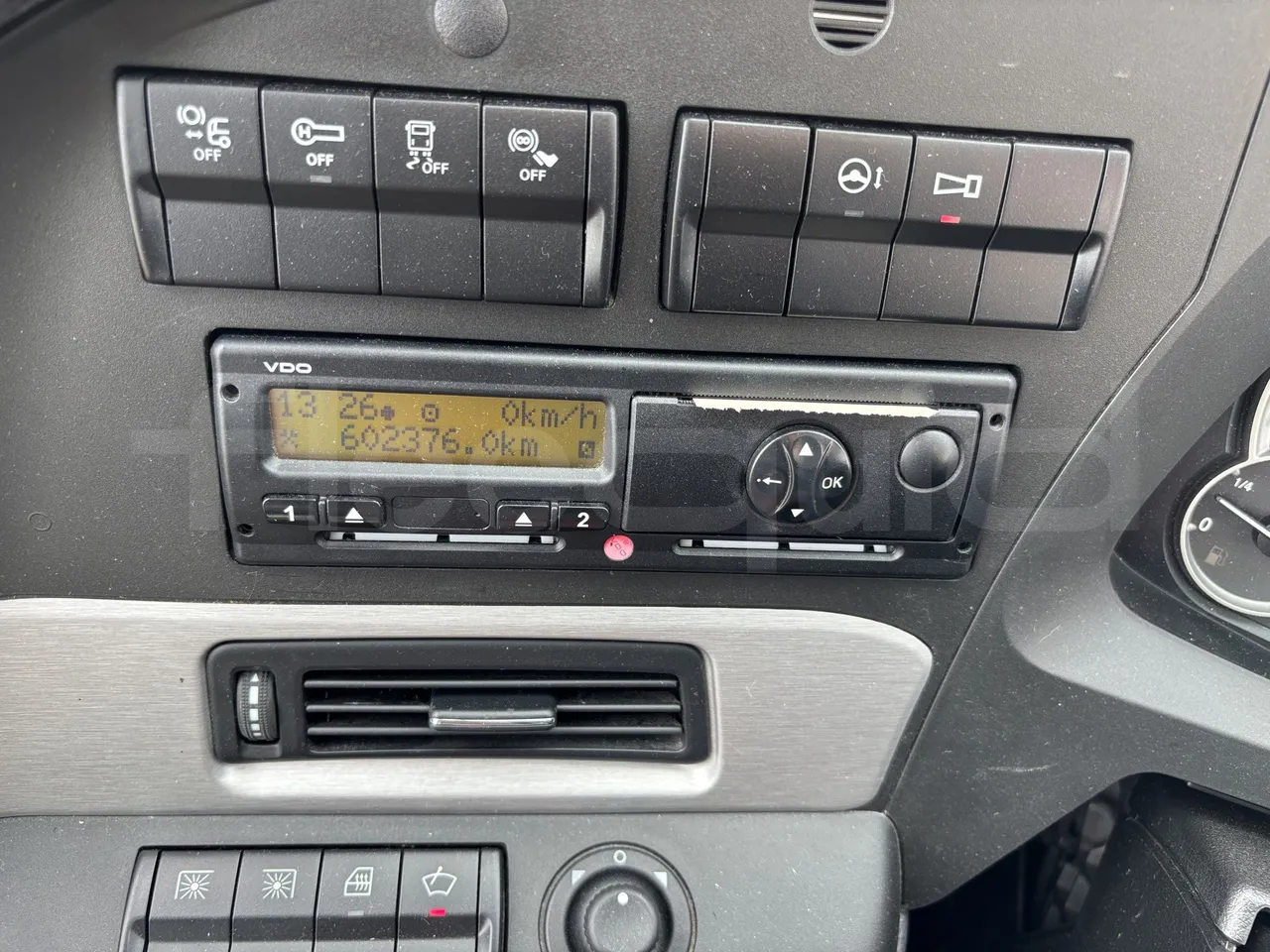 Setra S516 - Tachograph