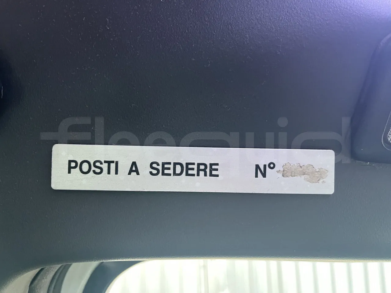 Iveco Daily - Seats Plate