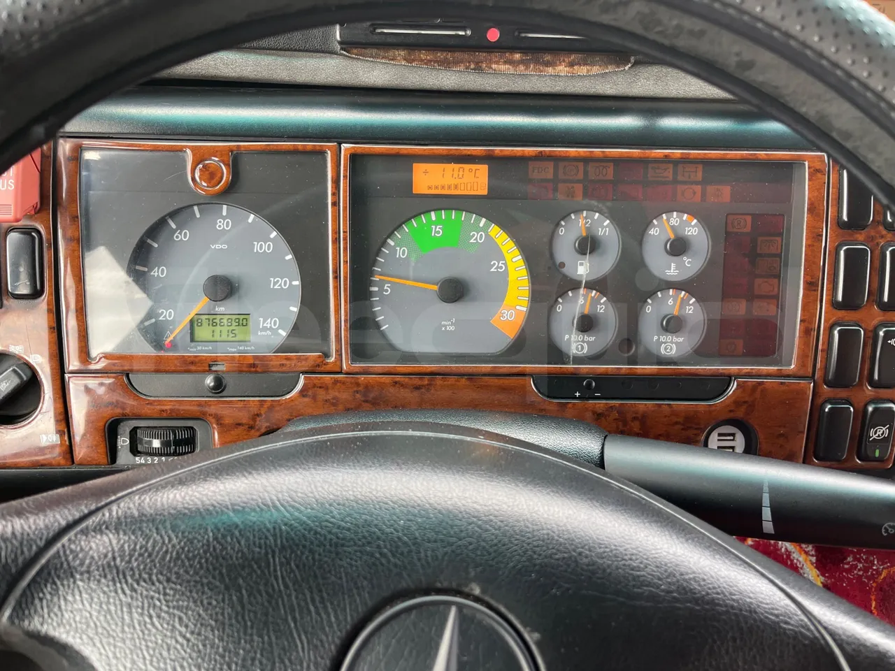 Mercedes-Benz MB 818 S SITCAR TR1 - Euro4 - 130kW - 7.640mt - dashboard lights on