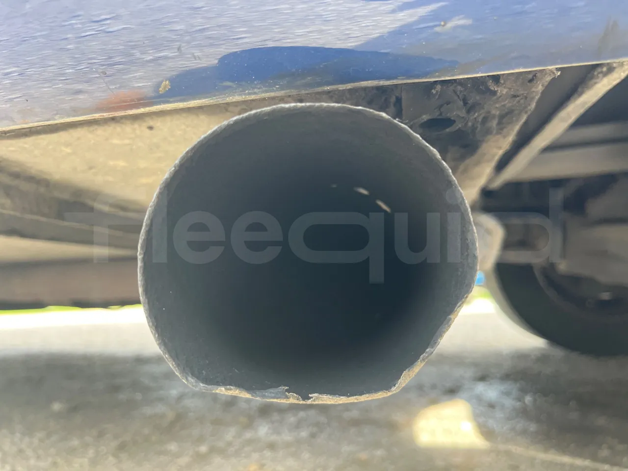 Mercedes-Benz MB 818 S SITCAR TR1 - Euro4 - 130kW - 7.640mt - exhaust photo