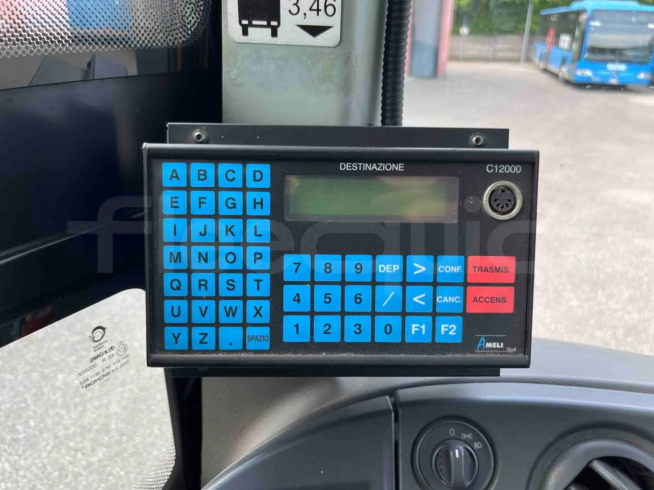 Iveco Crossway SFR160 - Euro5 - 280KW - 11.955mt - command unit indicators