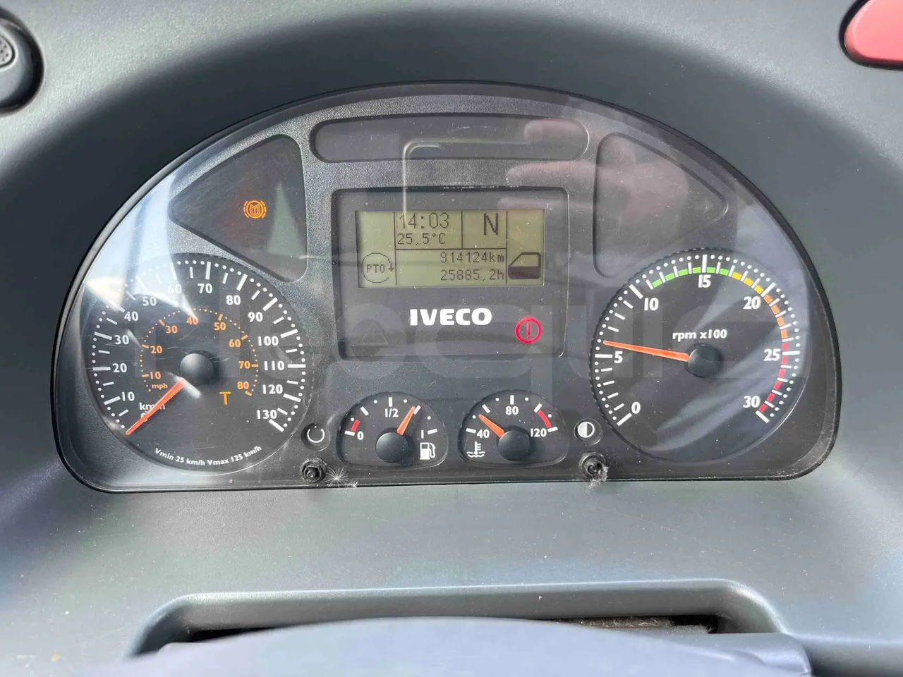 Iveco Crossway SFR160 - Euro5 - 280KW - 11.955mt - dashboard lights on