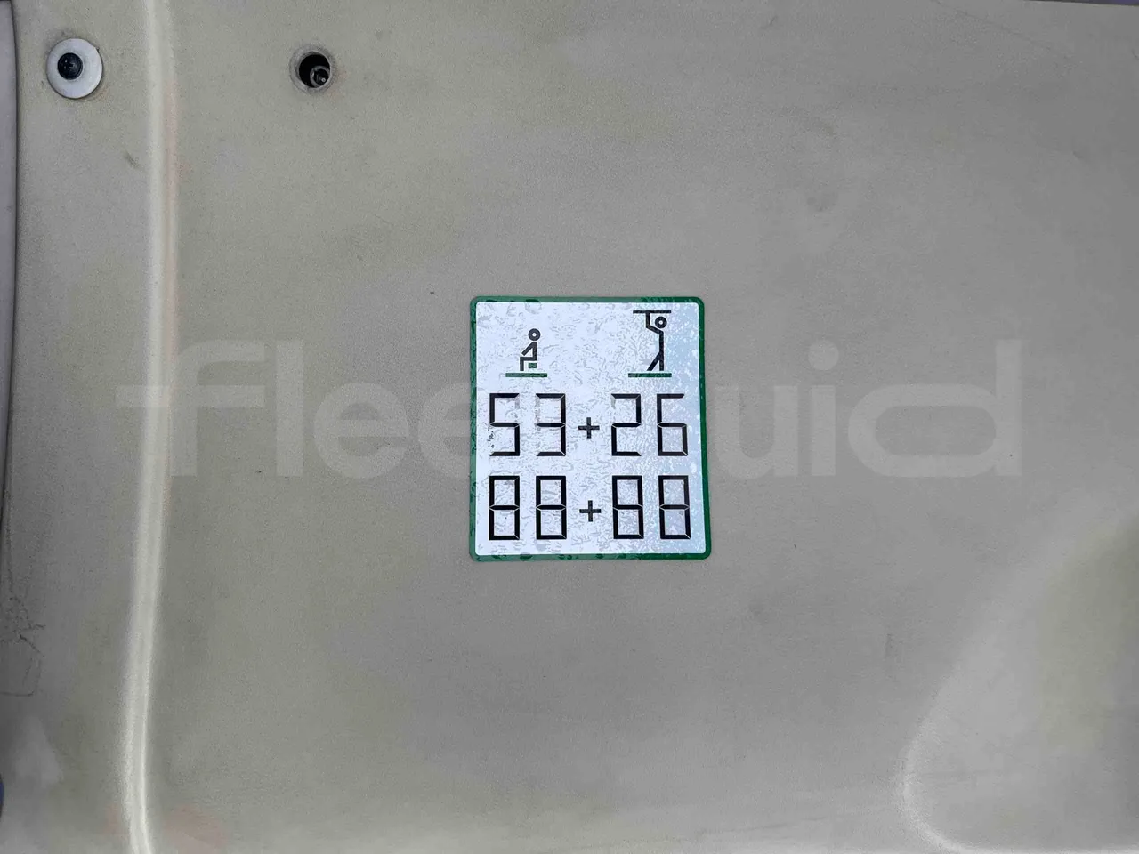 Iveco Crossway SFR160 - Euro5 - 280KW - 11.955mt - seat plate photo