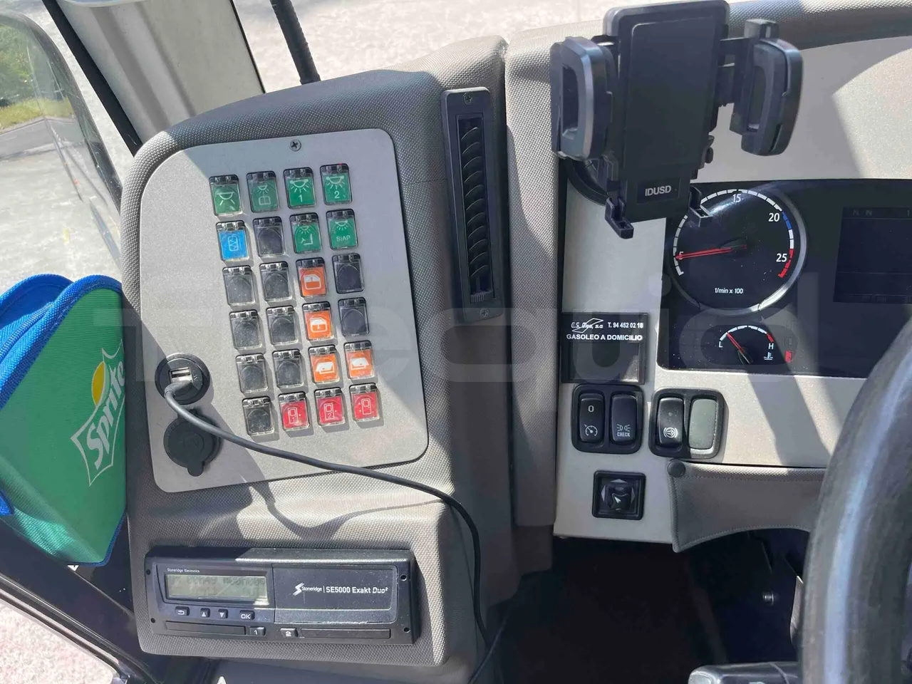 Scania Tata Hispano - onboard devices 2