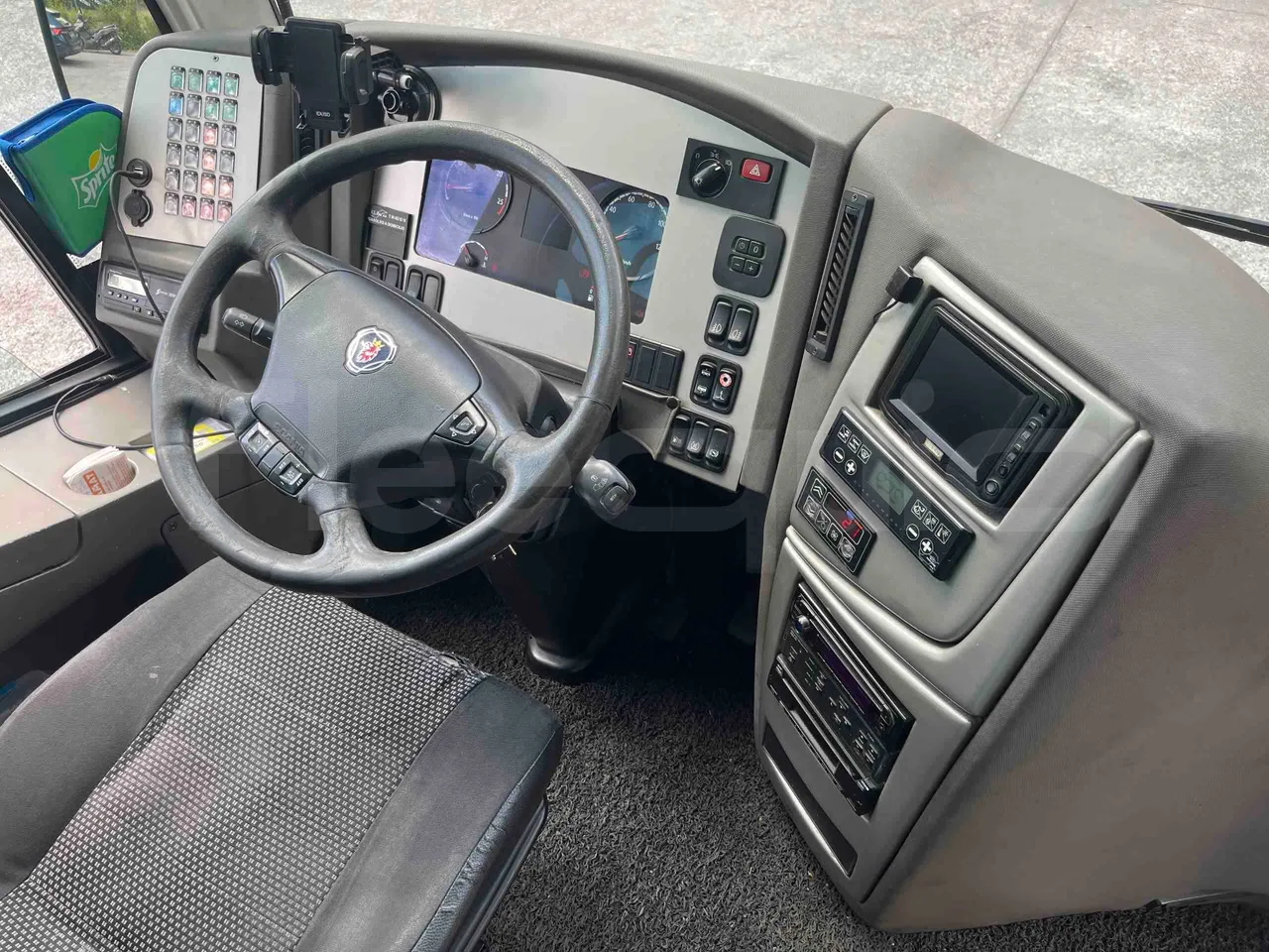 Scania Tata Hispano - buttons panels on