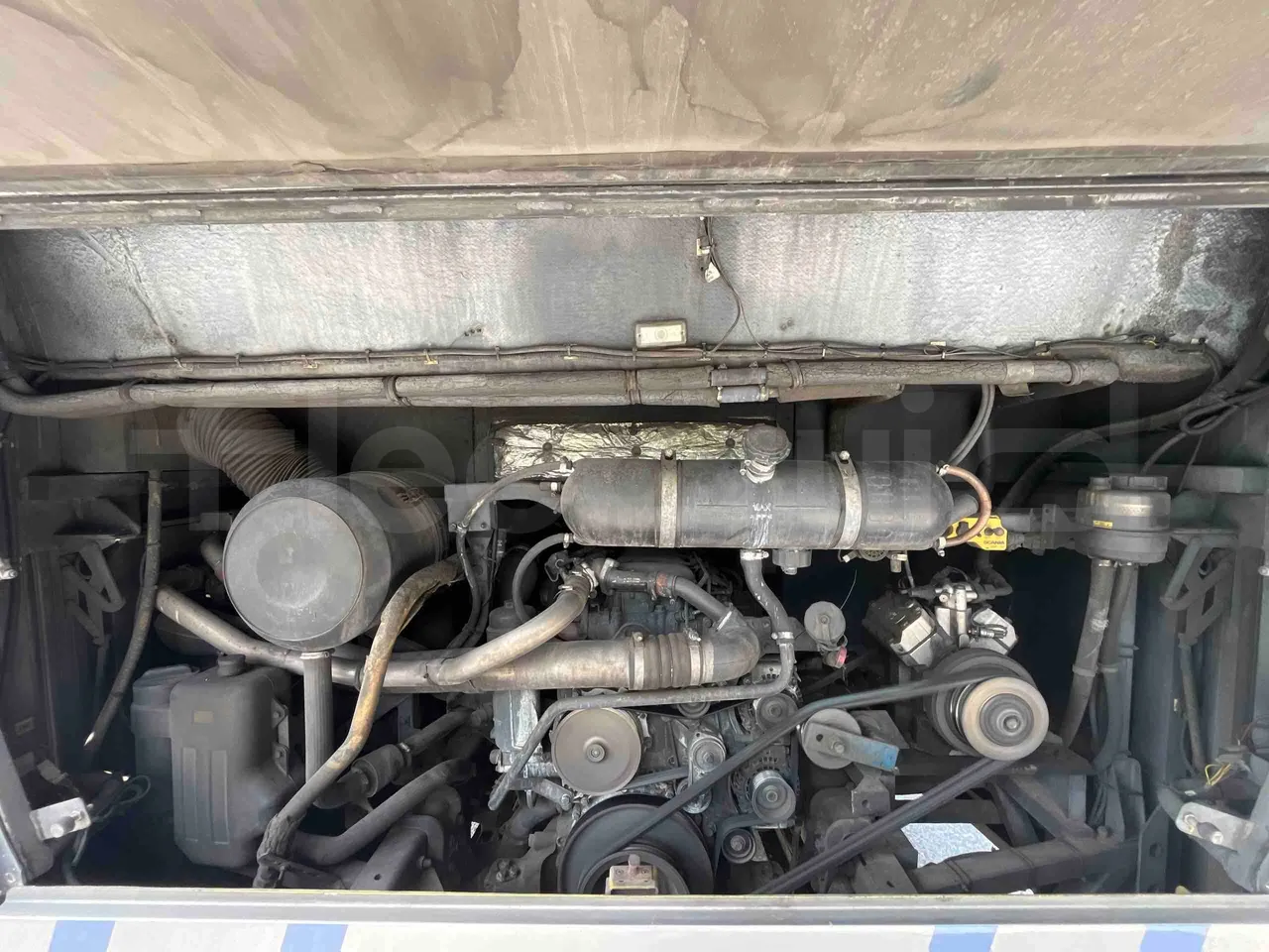 Scania Tata Hispano - rear hatch open