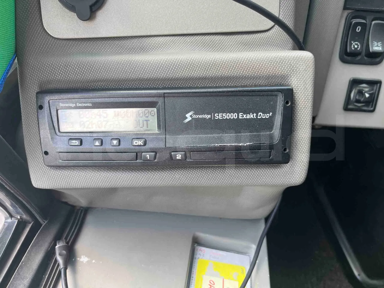 Scania Tata Hispano - Tachograph