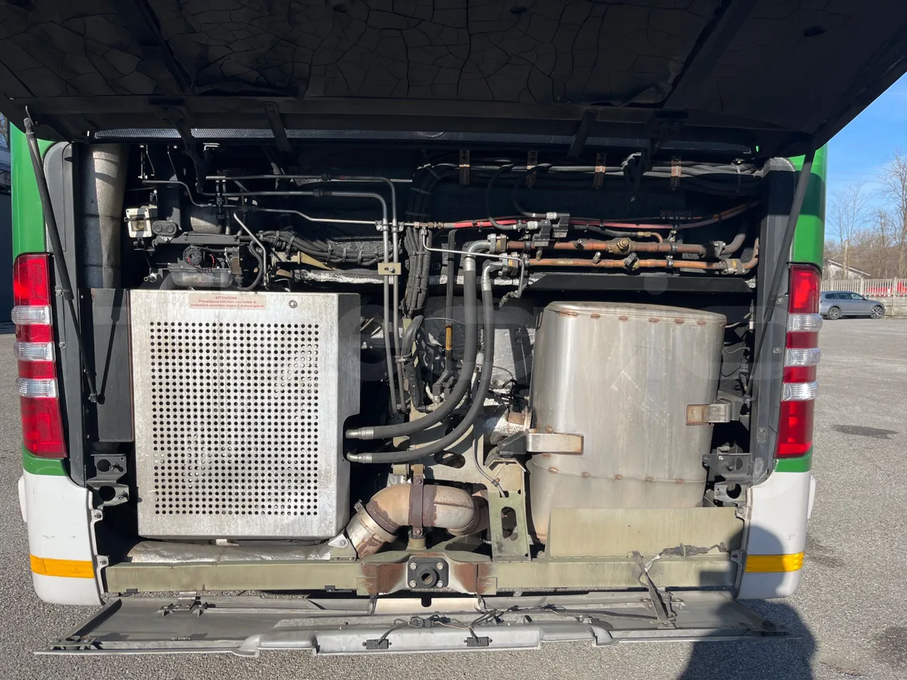 Mercedes-Benz O 530 G/4P - EUR5 - 260kW - 17.940m - rear hatch open