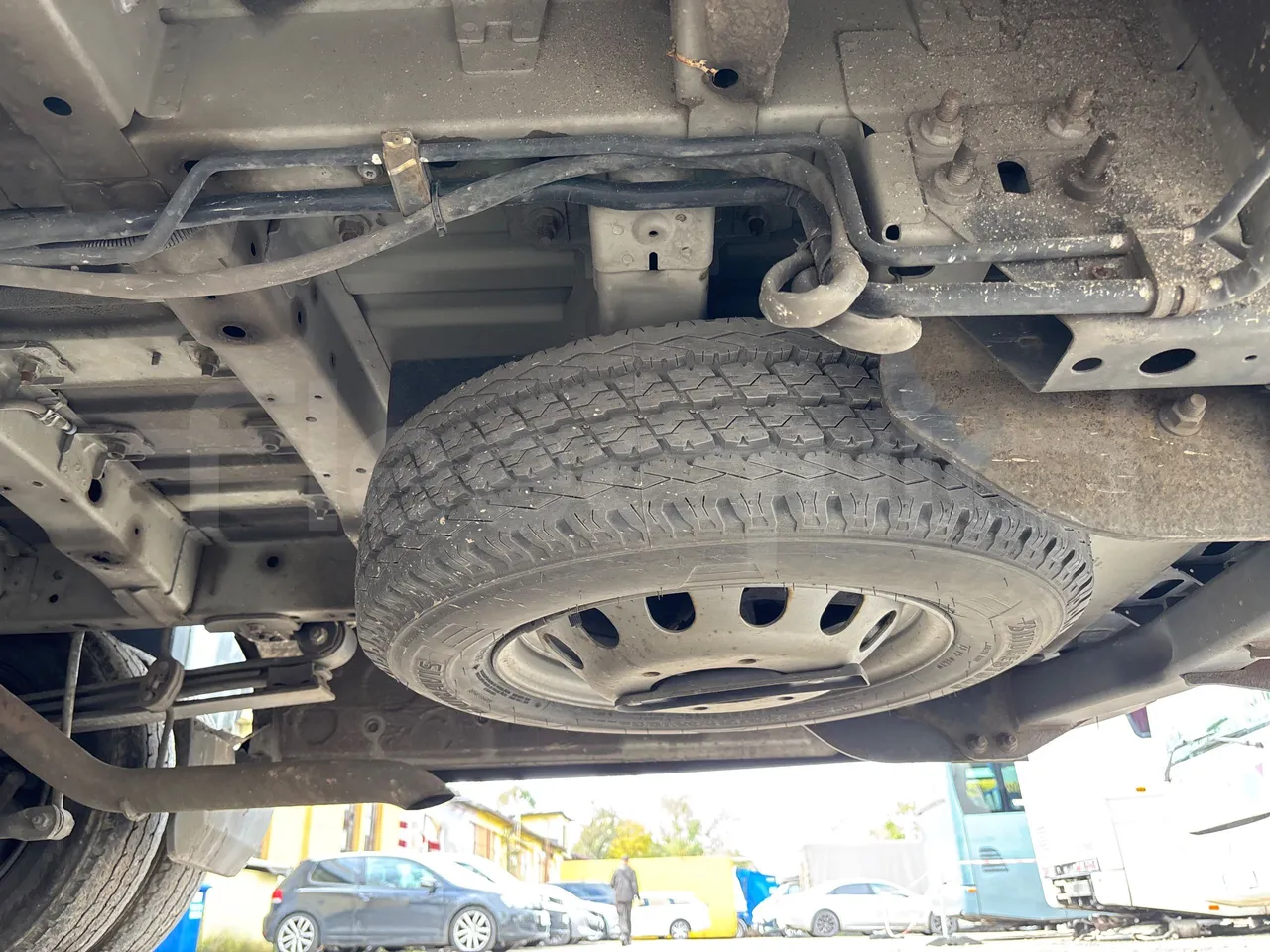 Ford Transit FBD-EURO VI -114KW-6.704M - spare wheel