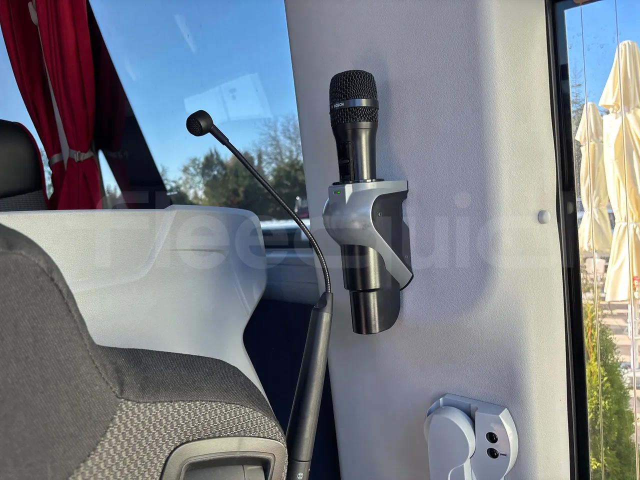 Man Lion's Coach J0AAB -EUR6 -309kW -12.101m - driver microphone accessories photo