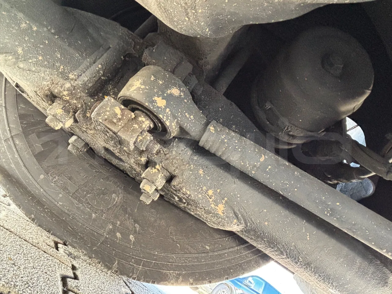 Man Lion's Coach J0AAB -EUR6 -309kW -12.101m - axle 2 caliper brakes left