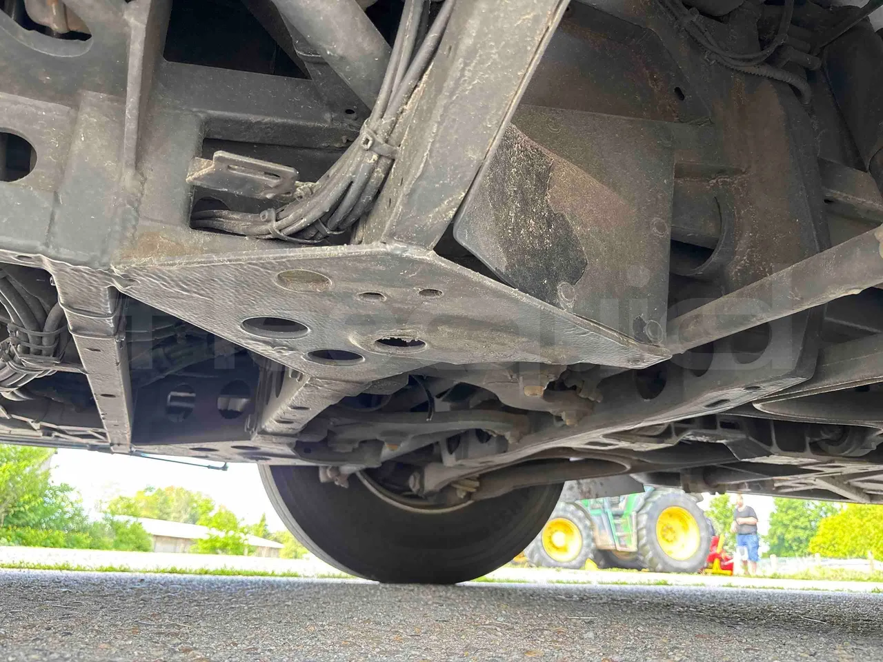 Setra S415 S415 - EUR6 - front axle left side