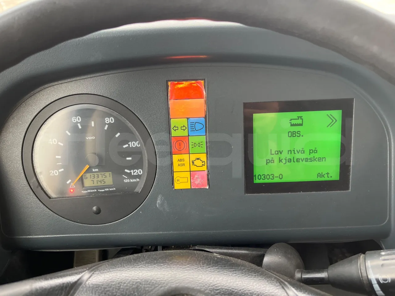 Solaris Urbino 12 - Euro6 - 240kW - 12mt - dashboard lights on