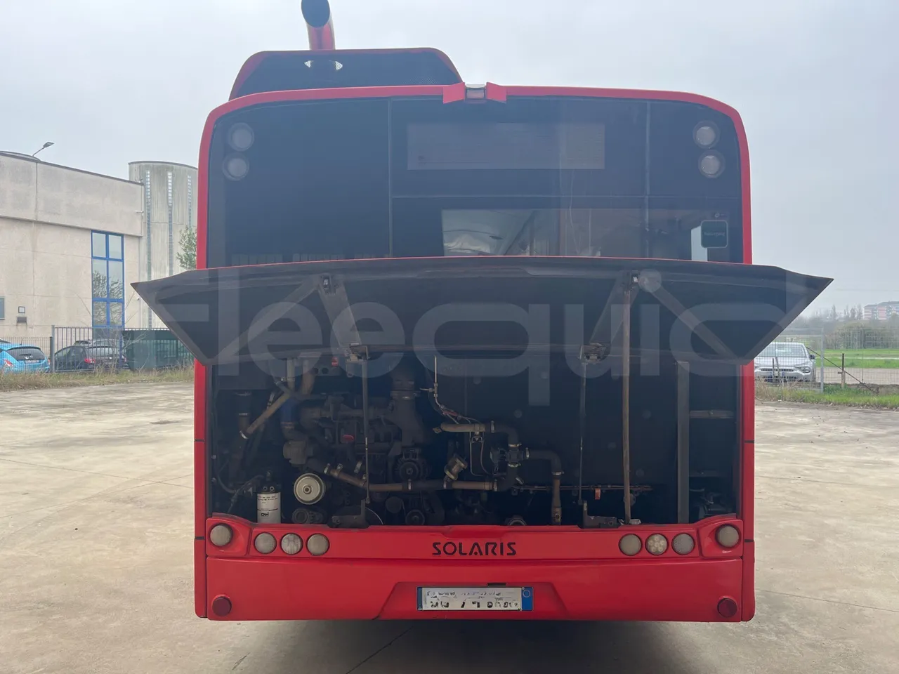 Solaris Urbino 12 - Euro6 - 240kW - 12mt - rear hatch open