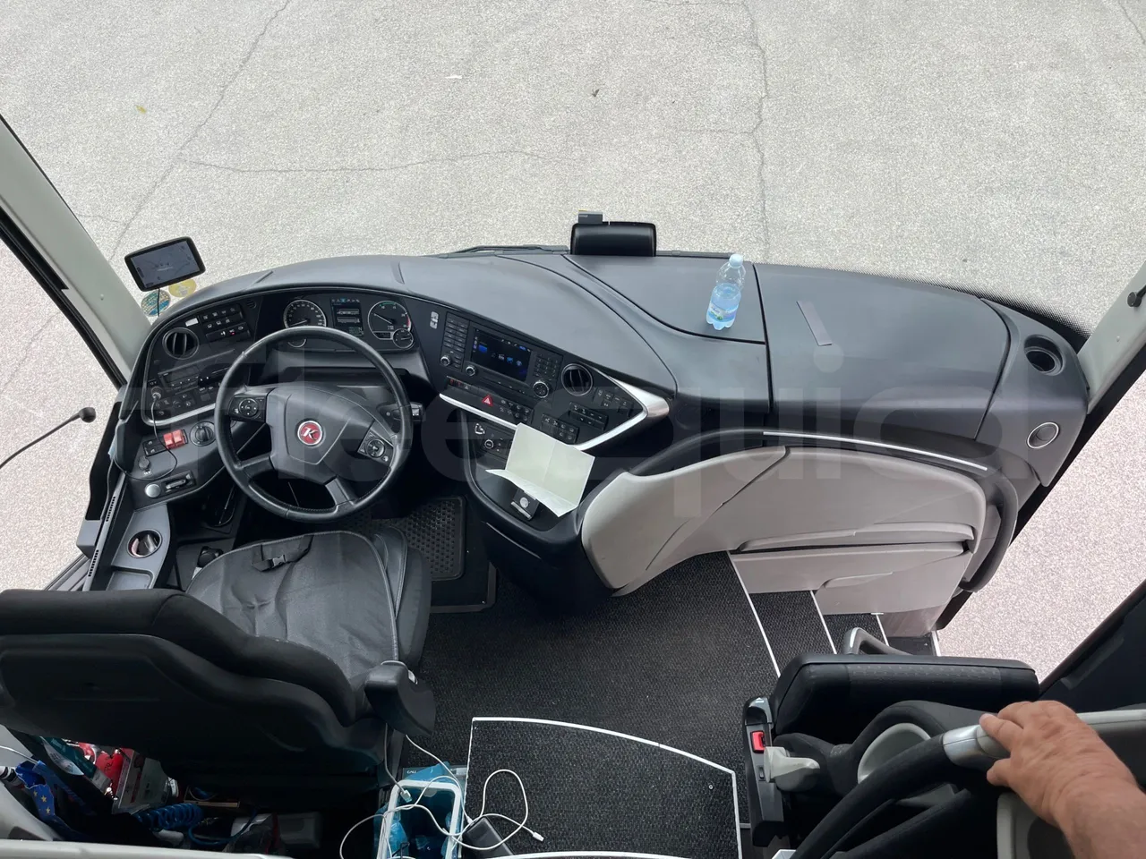 Setra S517 - buttons panels on