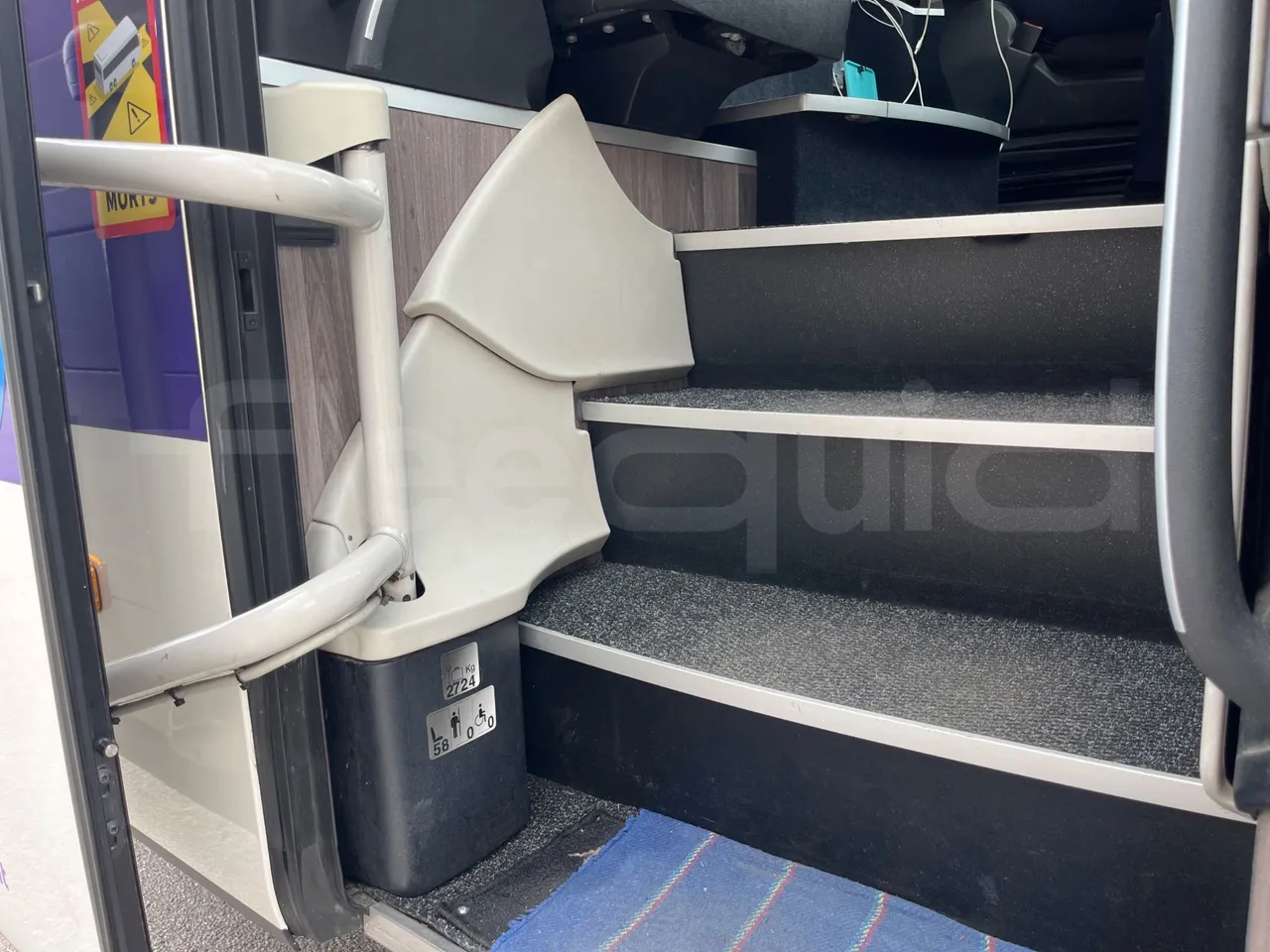 Setra S517 - door mechanism photo