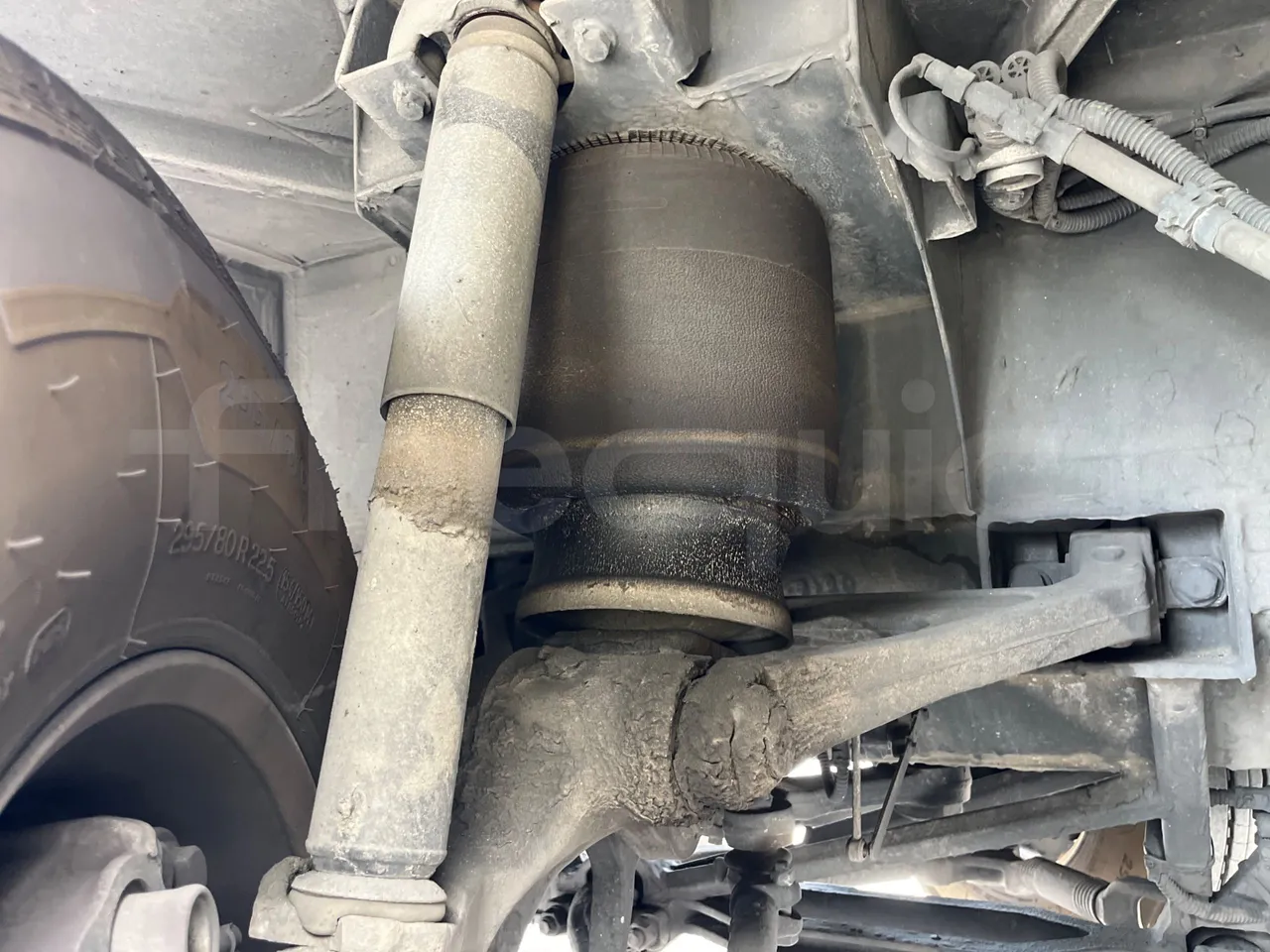 Setra S517 - front shock absorbers right