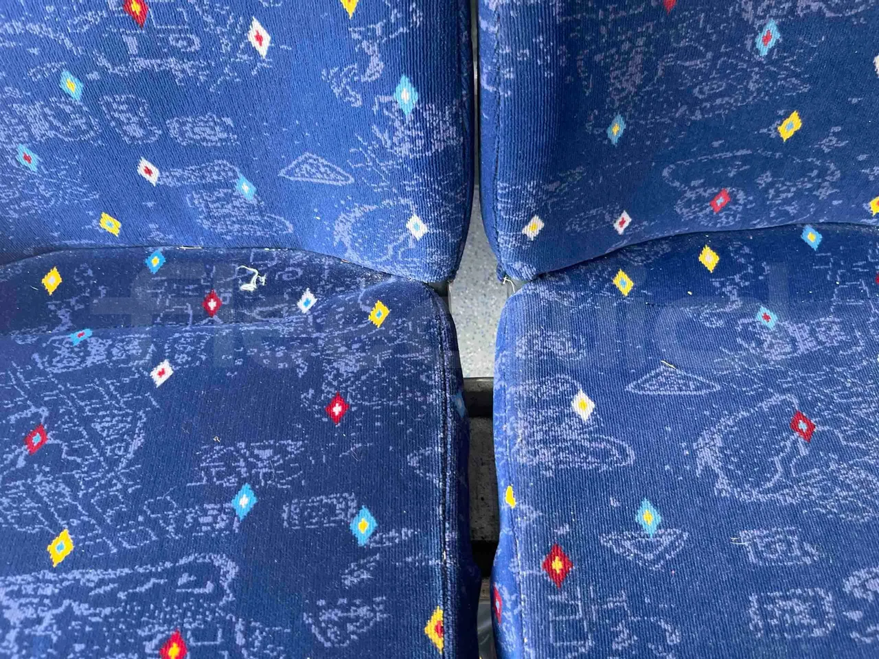 Man A20 - central seat safety belt