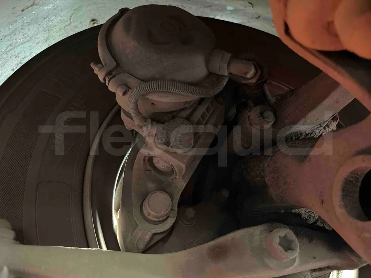 Man A20 - front brake calipers left