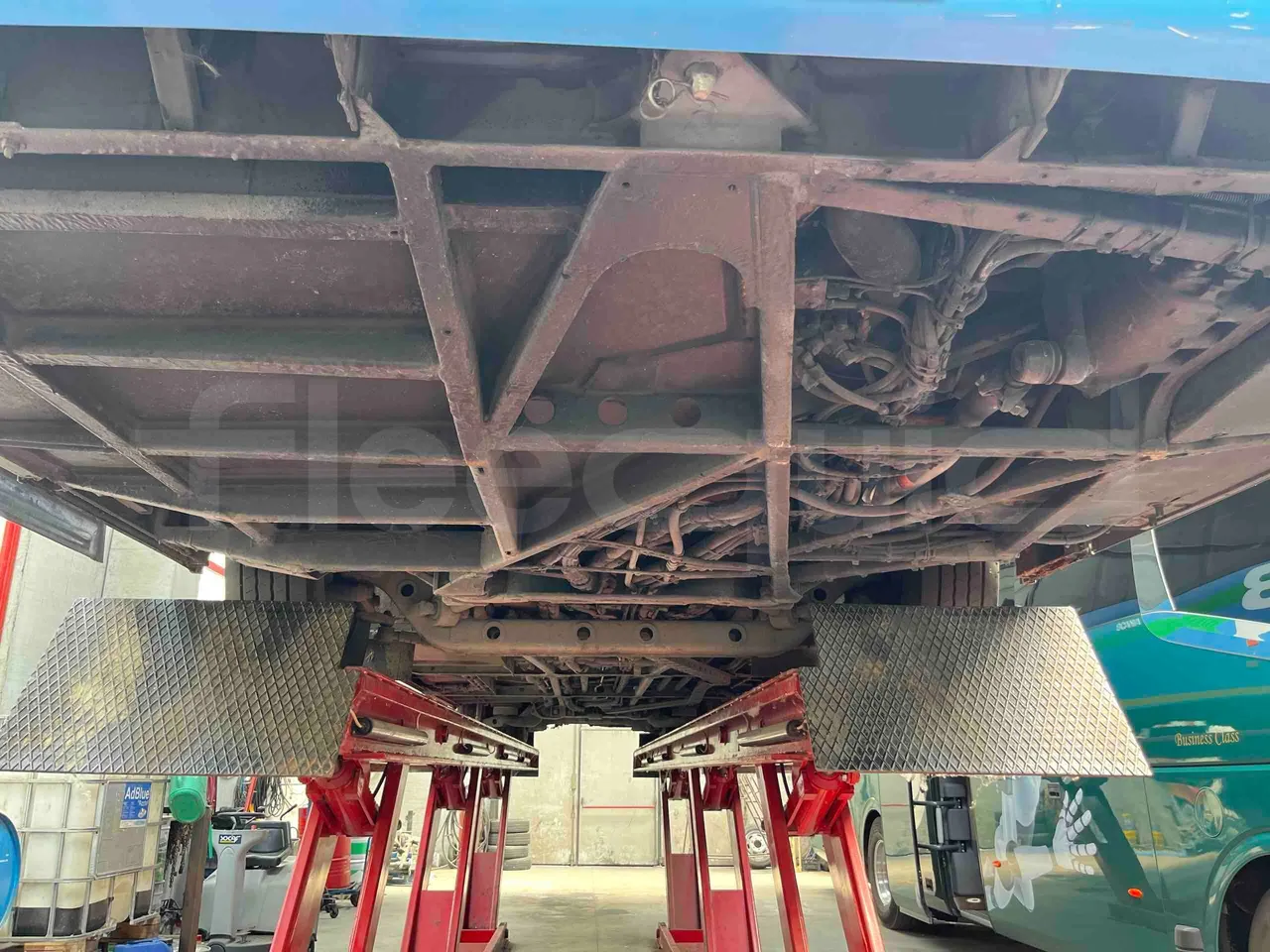 Man A20 - front undercarriage from front