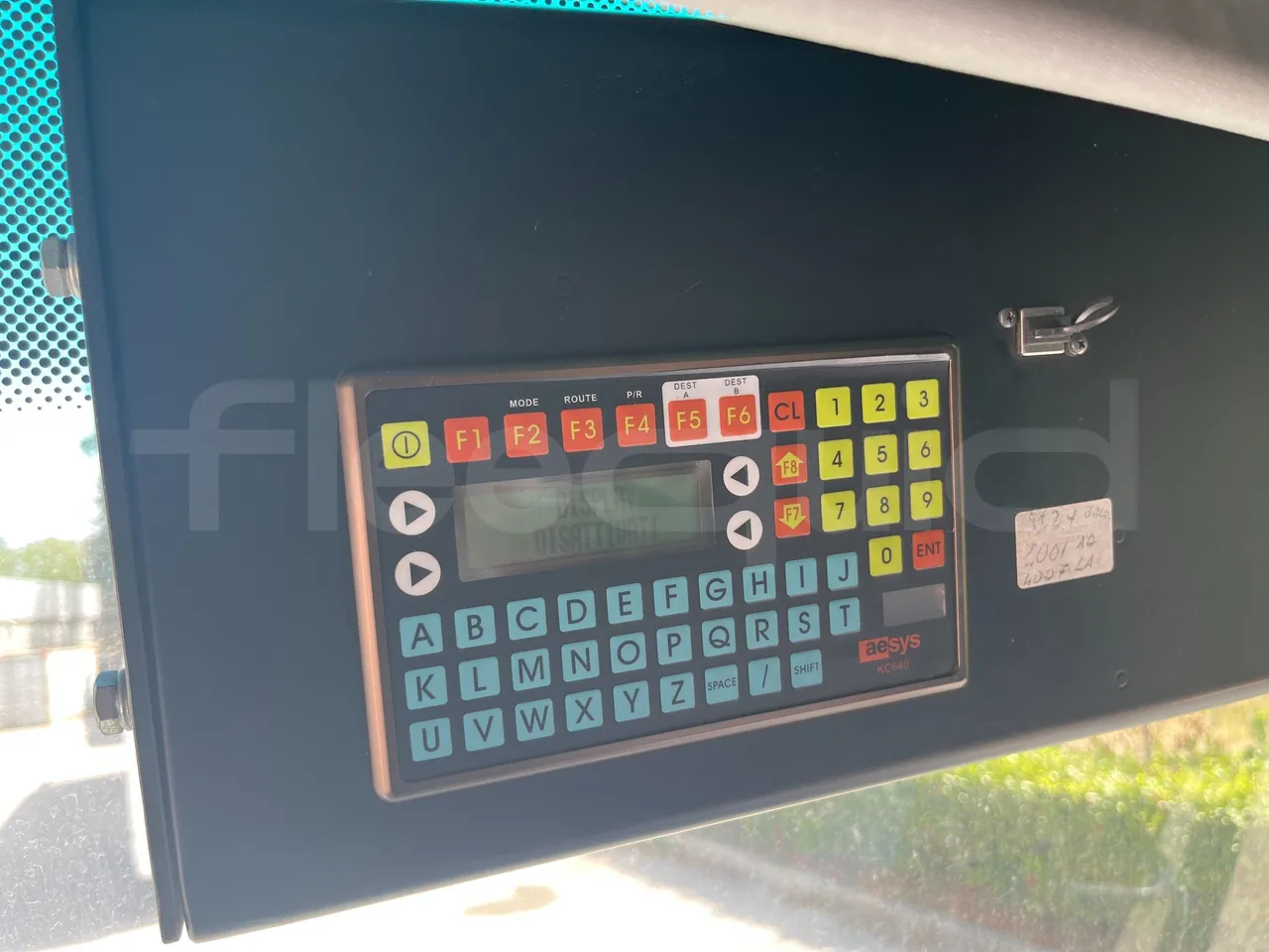 Iveco Domino - command unit indicators