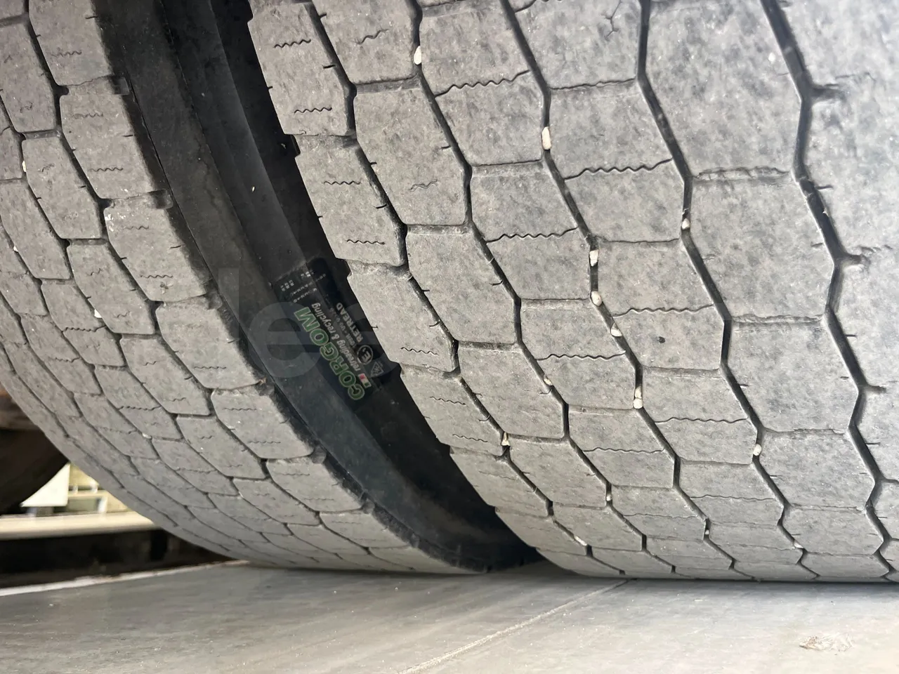 Iveco Domino - tread condition front tires left