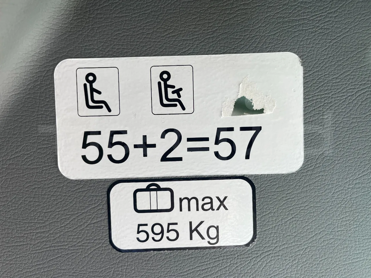 Iveco Domino - seat plate photo